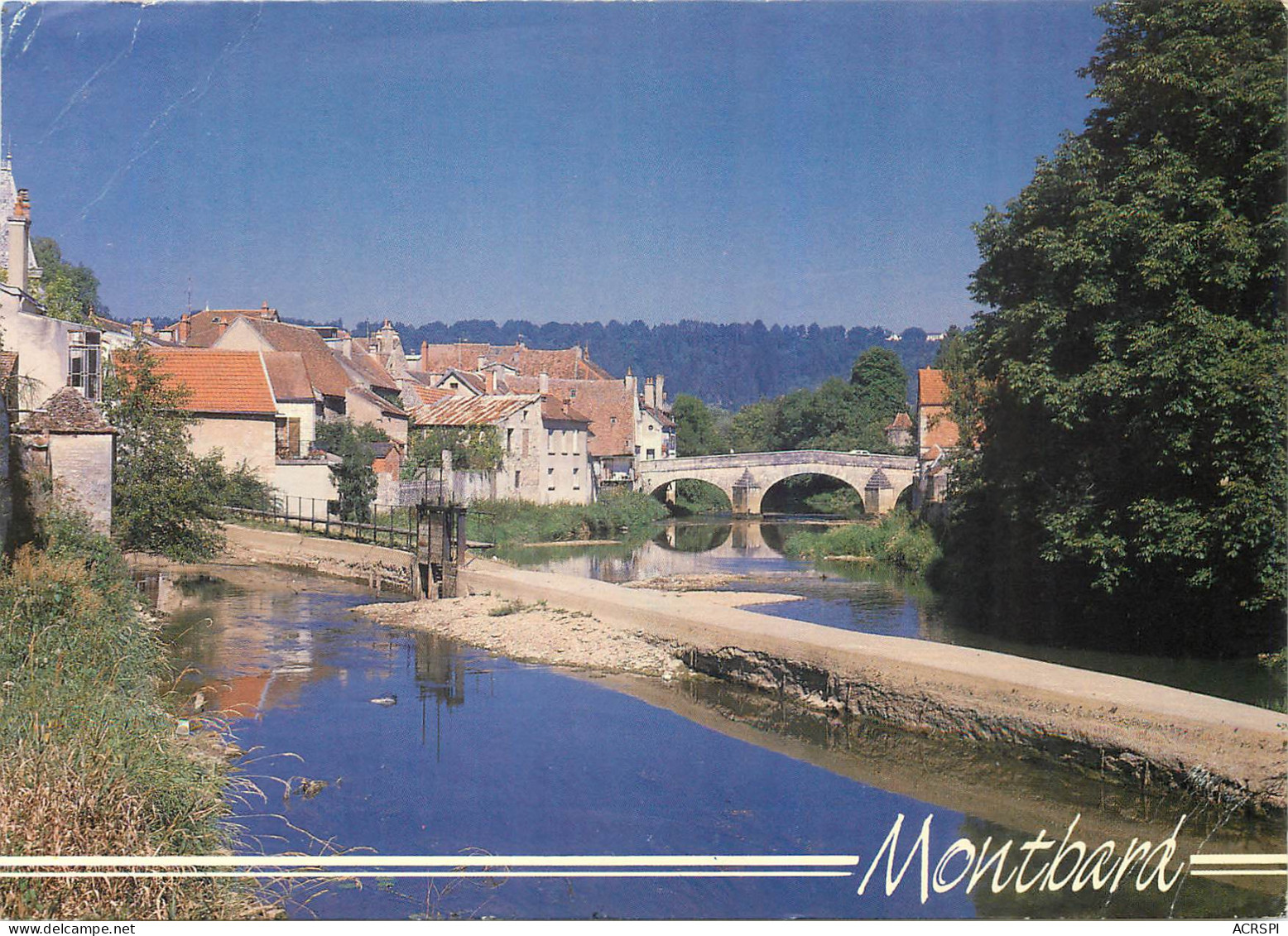 MONTBARD Les Bords De La Brenne 7(scan Recto Verso)MF2789 - Montbard