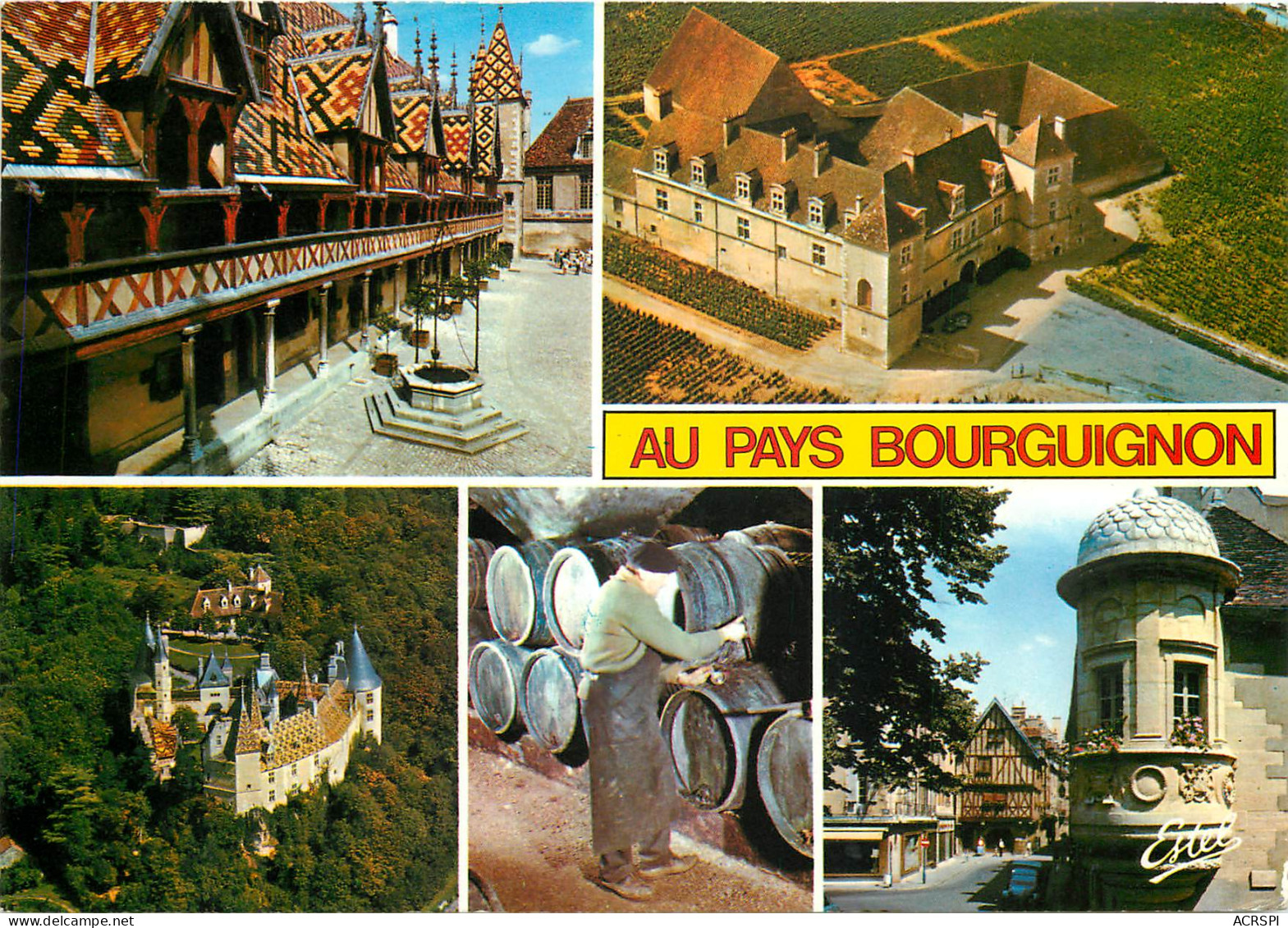 BEAUNE La Cour D Honneur De L Hotel Dieu 20(scan Recto Verso)MF2789 - Beaune