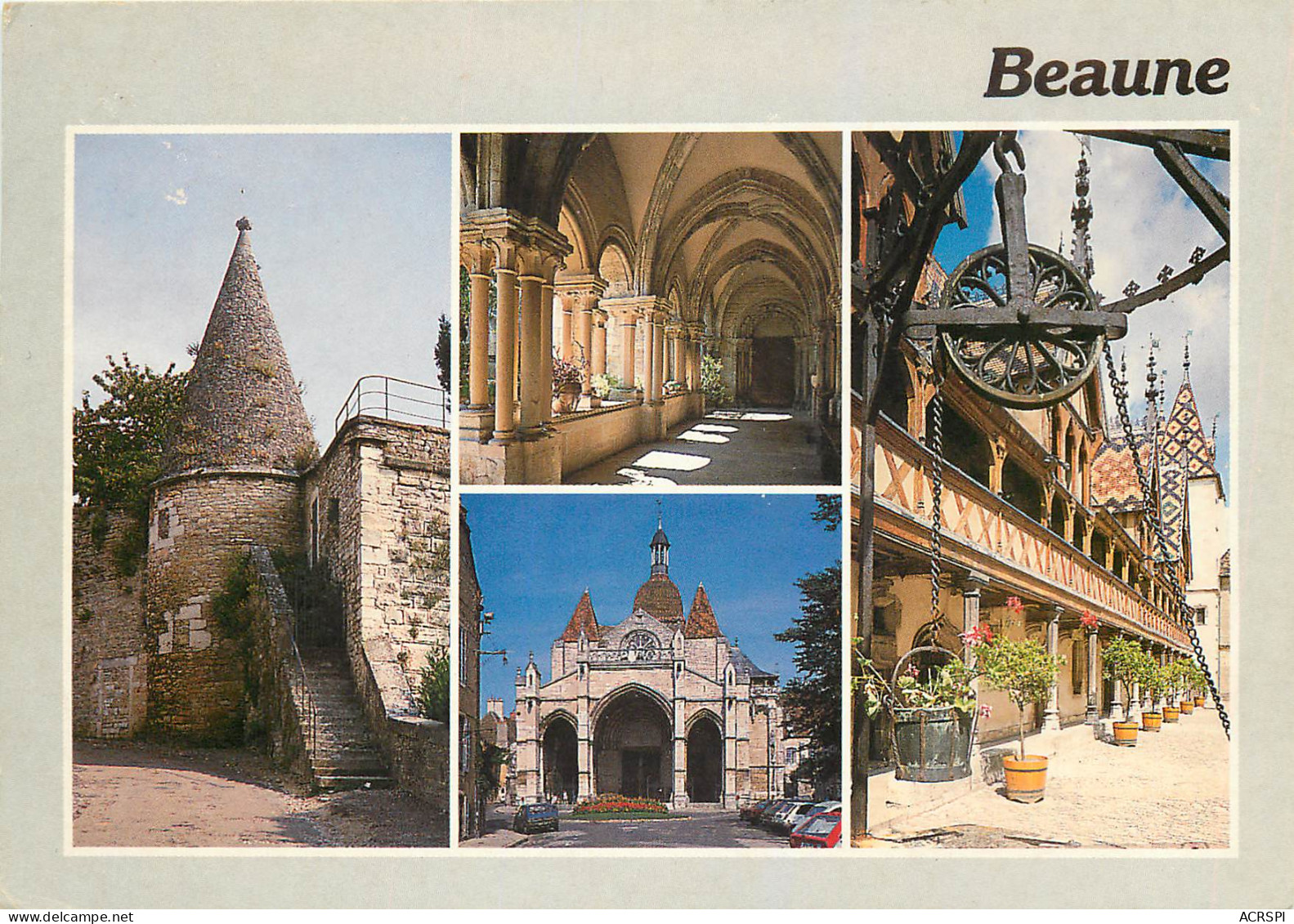 BEAUNE Les Remparts Le Cloitre 27(scan Recto Verso)MF2789 - Beaune