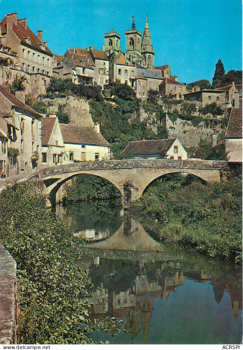 SEMUR EN AUXOIS Le Pont Sur L Armancon 23( Scan Recto Verso)MF2790 - Semur