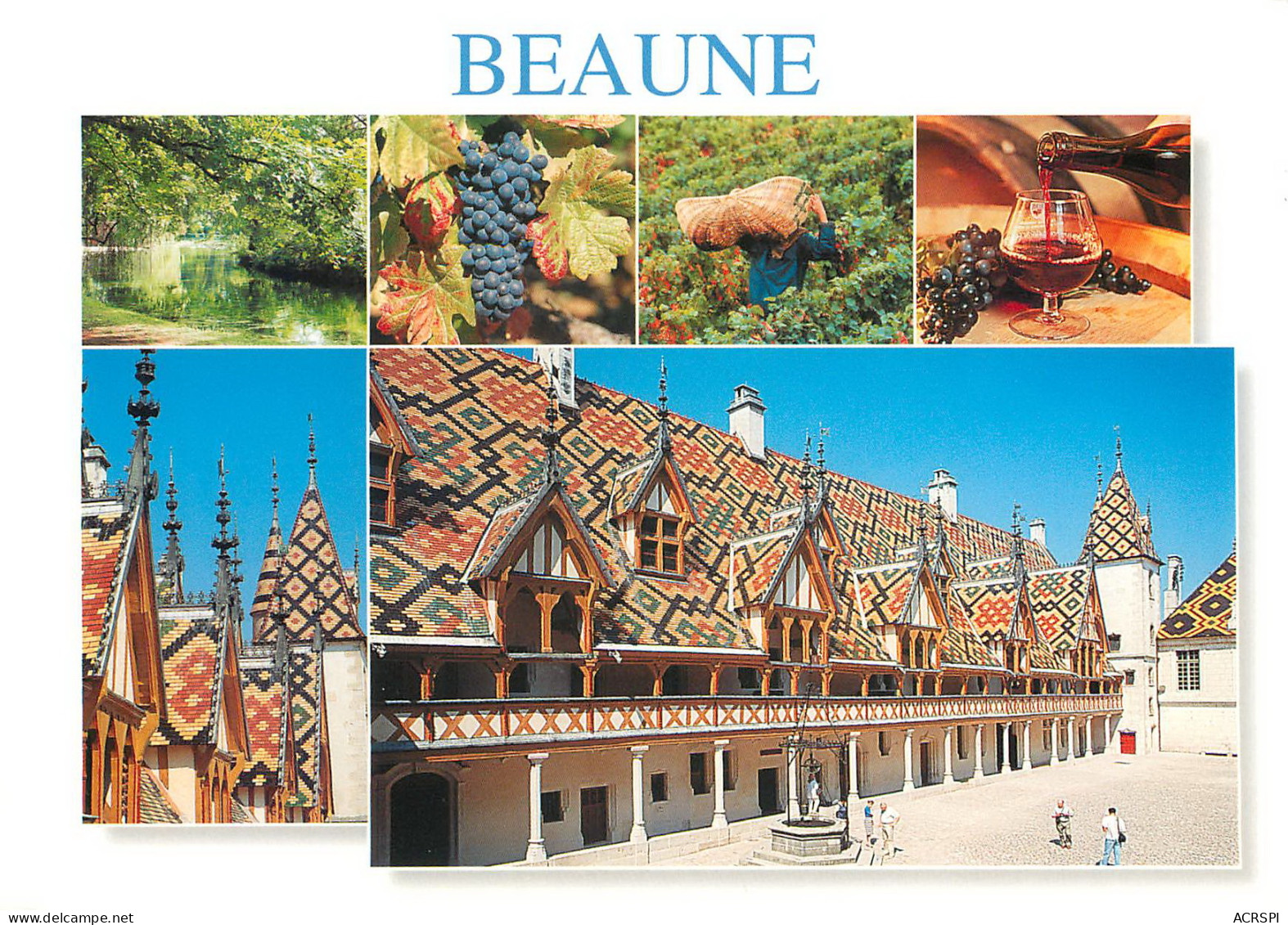 BEAUNE Les Vignobles 17(scan Recto Verso)MF2791 - Beaune