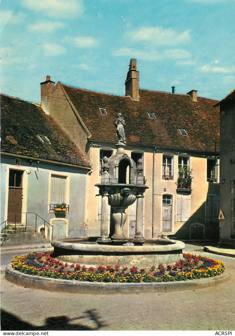 SAULIEU La Fontaine De Caristie 16(scan Recto Verso)MF2791 - Saulieu