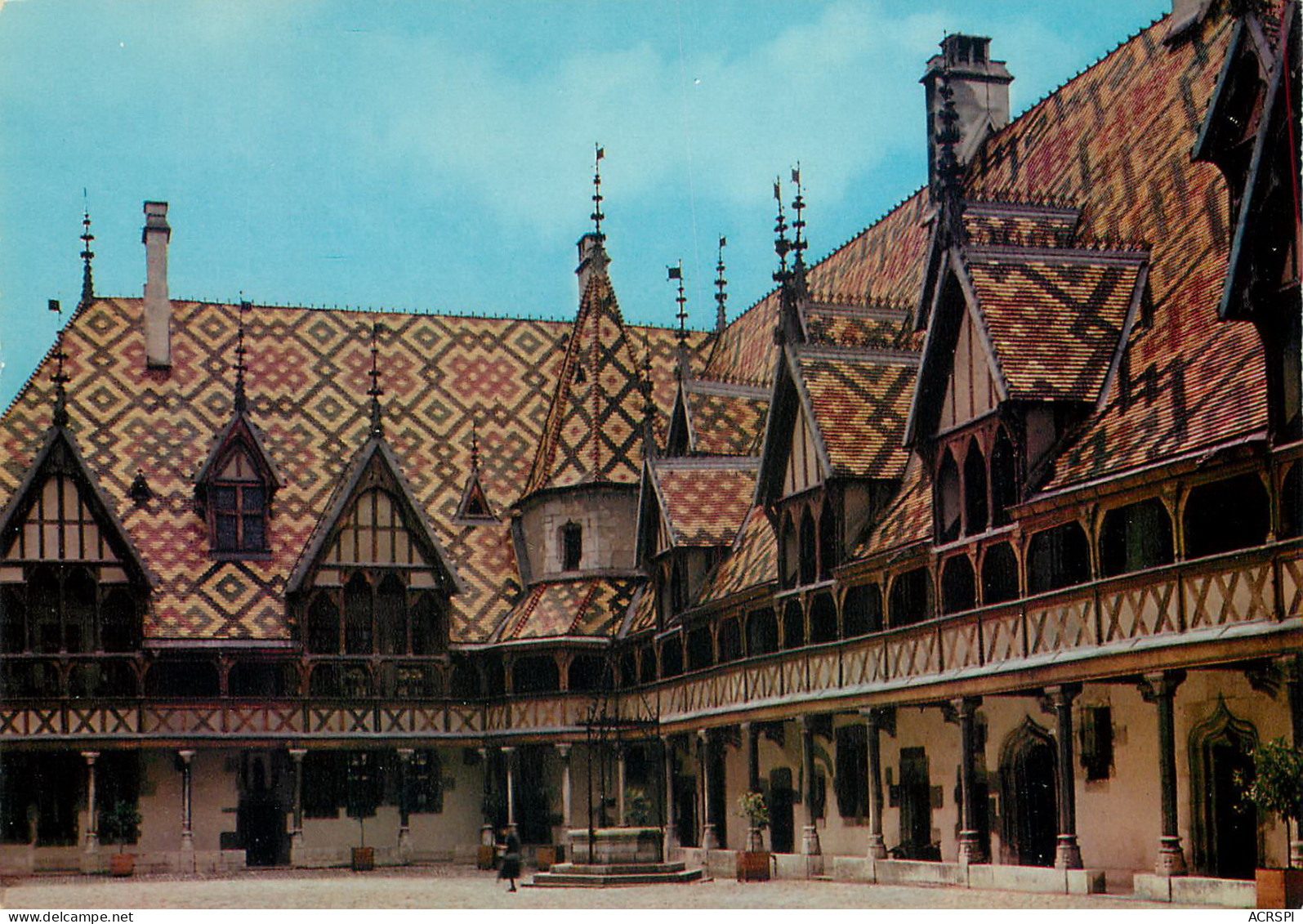 BEAUNE Hotel Dieu Cour D Honneur 17(scan Recto Verso)MF2793 - Beaune