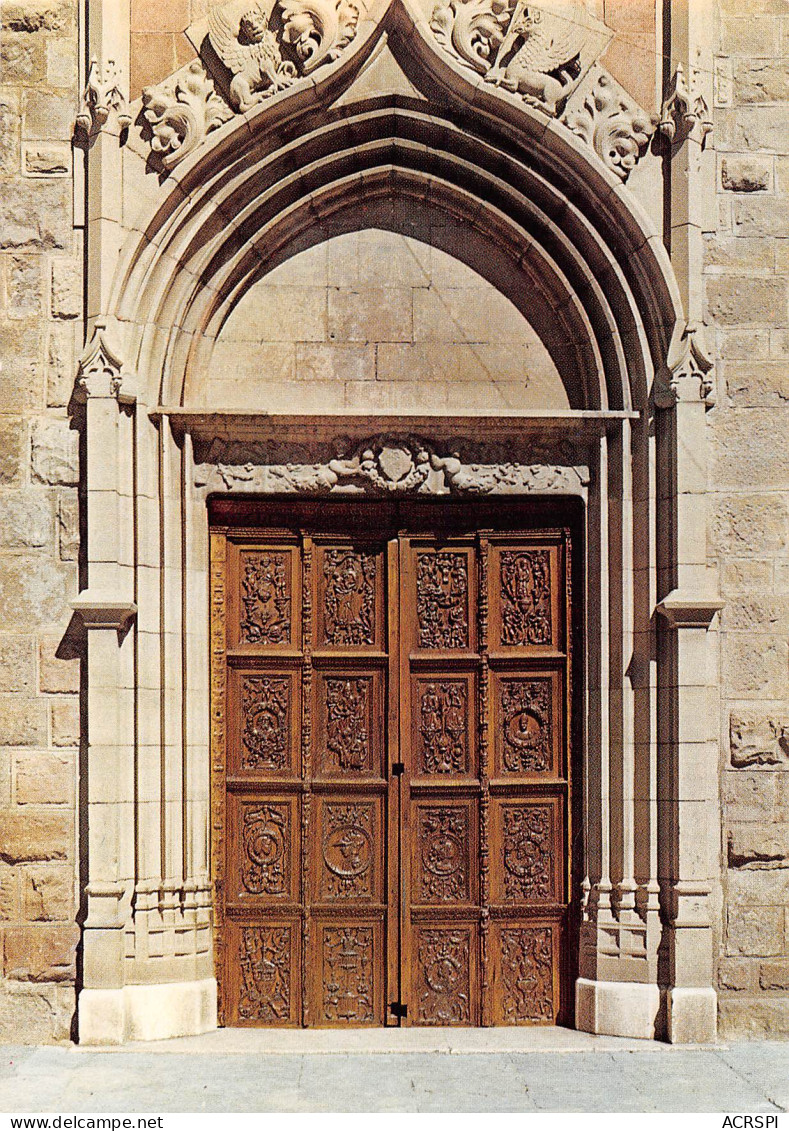 FREJUS La Cathédrale Notre Dame Les Portes  19 (scan Recto Verso)MF2794 - Frejus