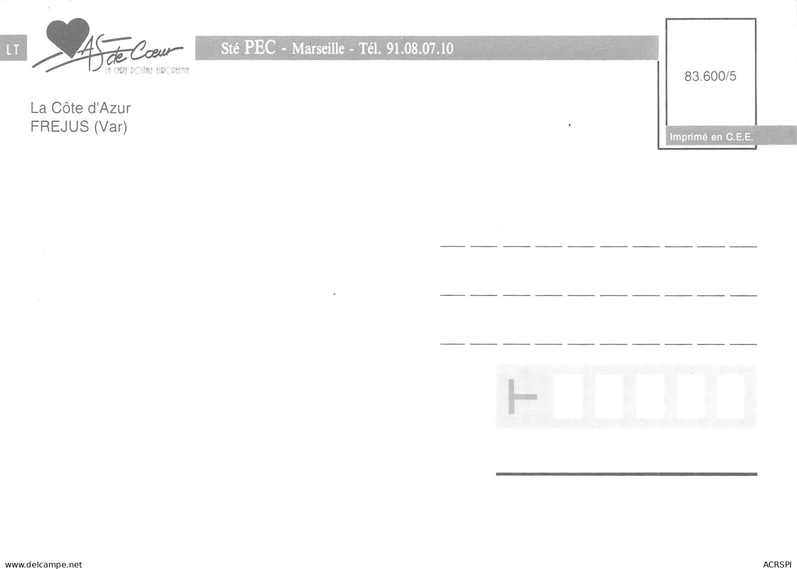 FREJUS Multivue  27 (scan Recto Verso)MF2794 - Frejus