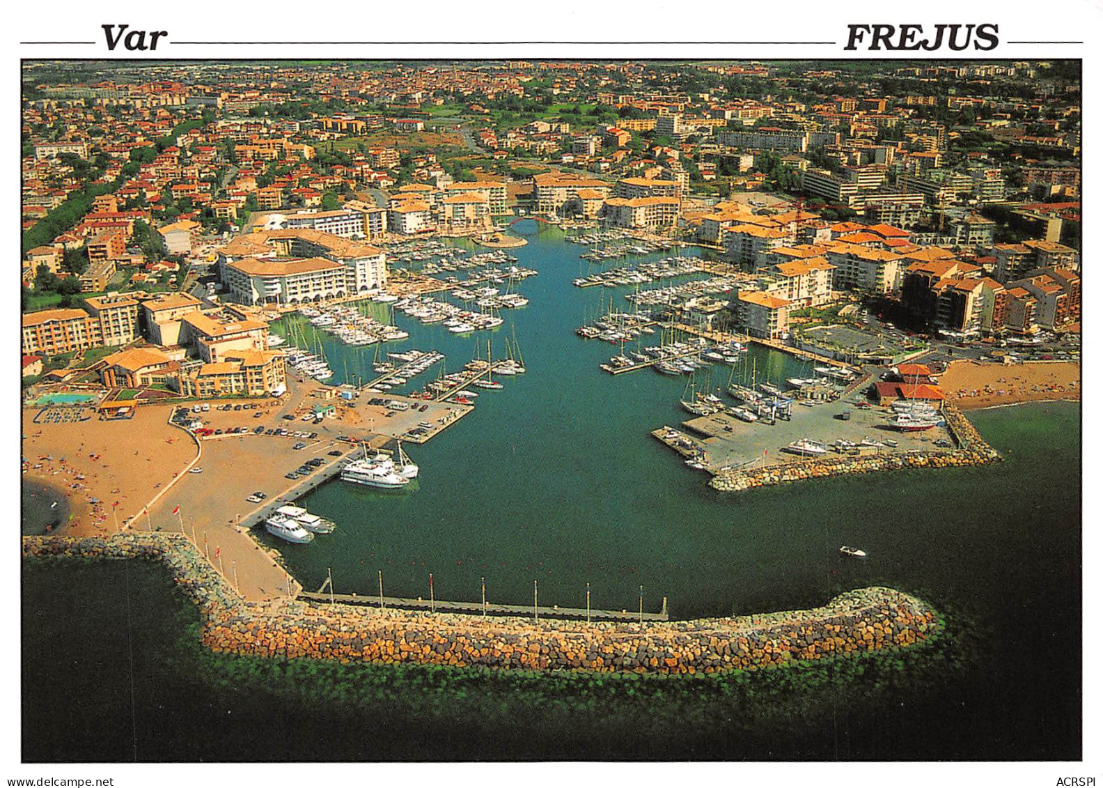 FREJUS Vue Générale Du Port  29 (scan Recto Verso)MF2794 - Frejus