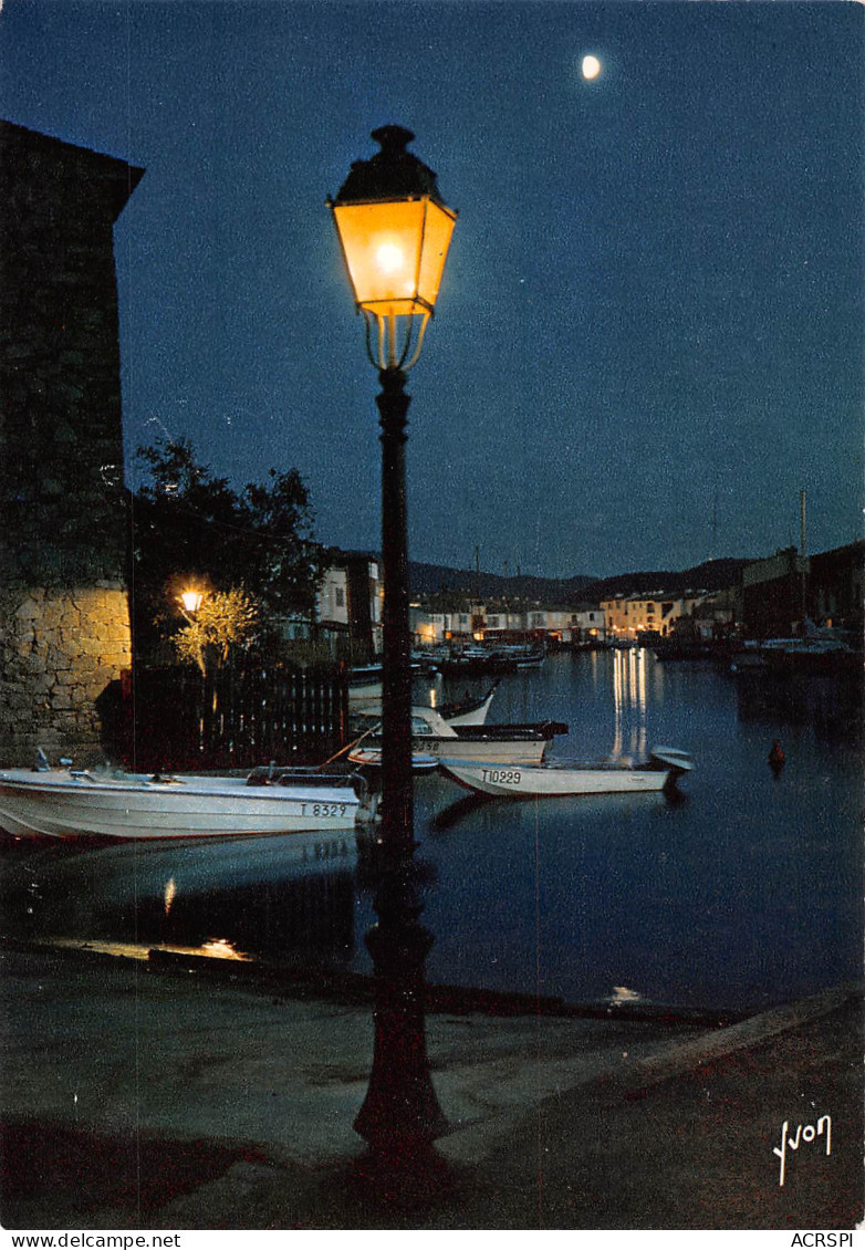 PORT GRIMAUD Vue De Nuit Sur Le Canal De L'est 35 (scan Recto Verso)MF2794BIS - Port Grimaud