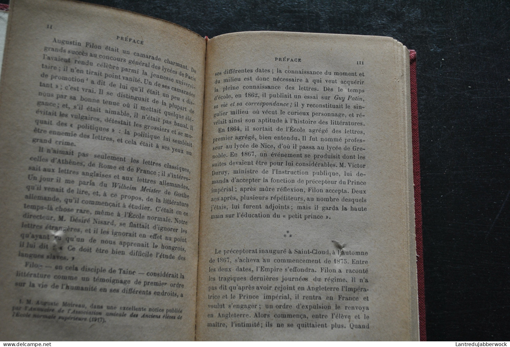 Augustin FILON Souvenirs Sur L'Impératrice Eugénie Calmann Levy 1920? De Guzman Louis-Napoléon III Régence - Geschichte