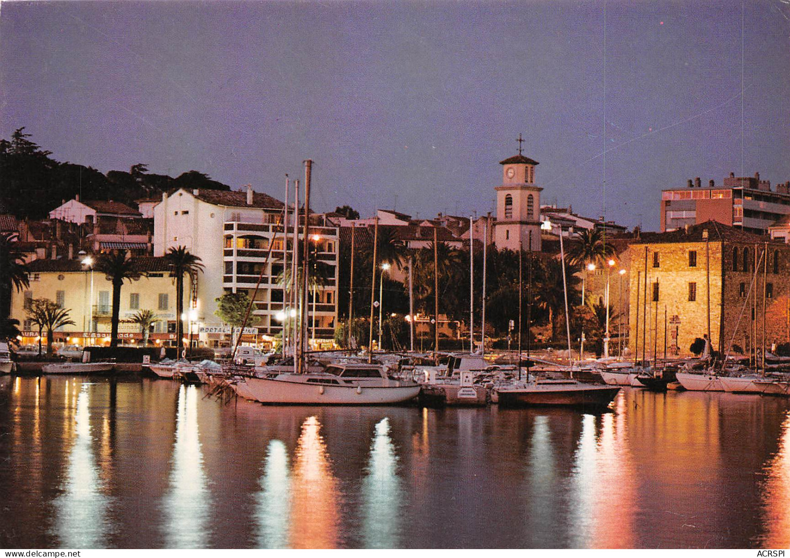 SAINTE MAXIME  Reflets Dans Le Port Un Soir D'été  46 (scan Recto Verso)MF2794BIS - Sainte-Maxime