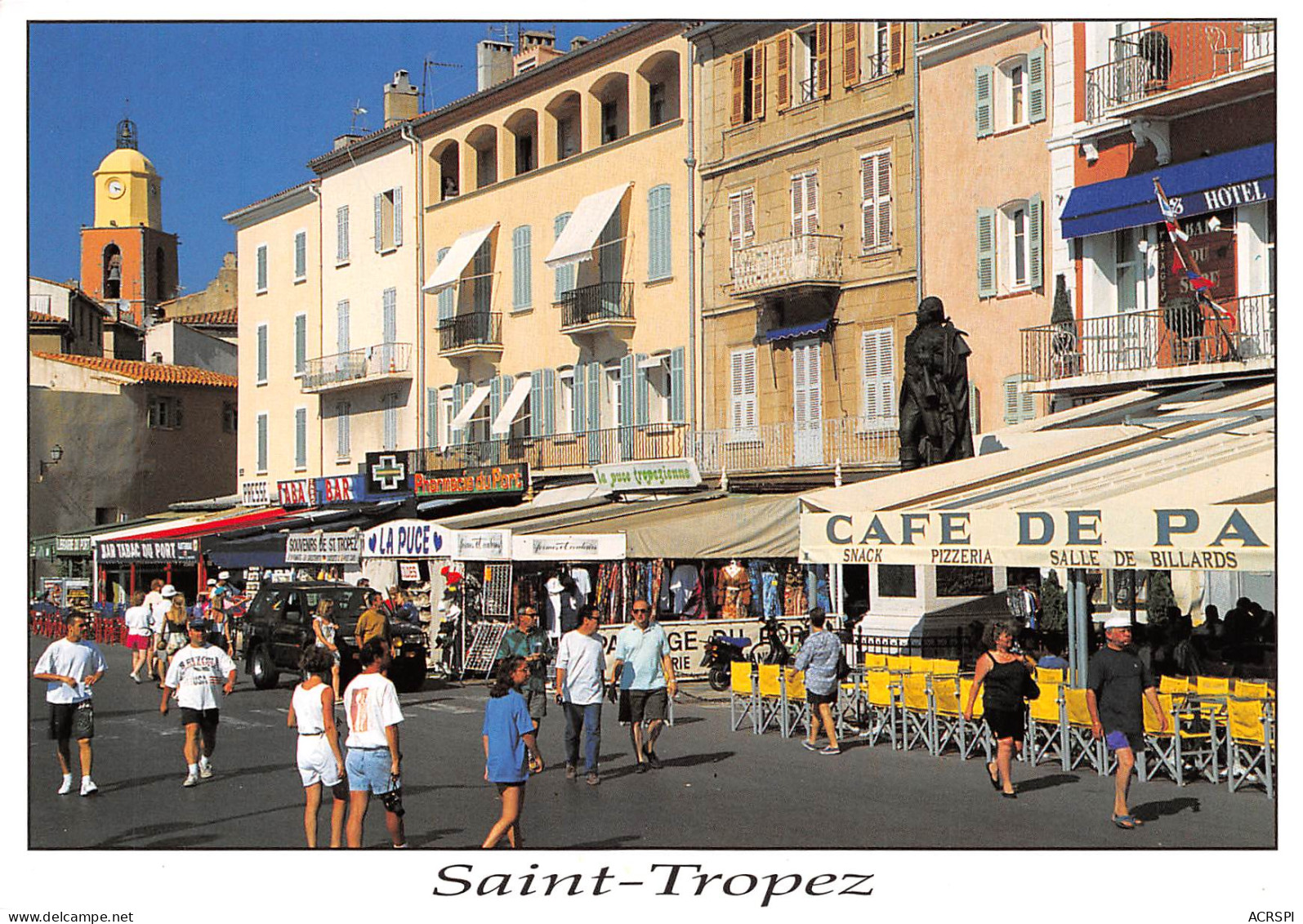 SAINT TROPEZ  Le Café De La PAIX   30 (scan Recto Verso)MF2794TER - Saint-Tropez