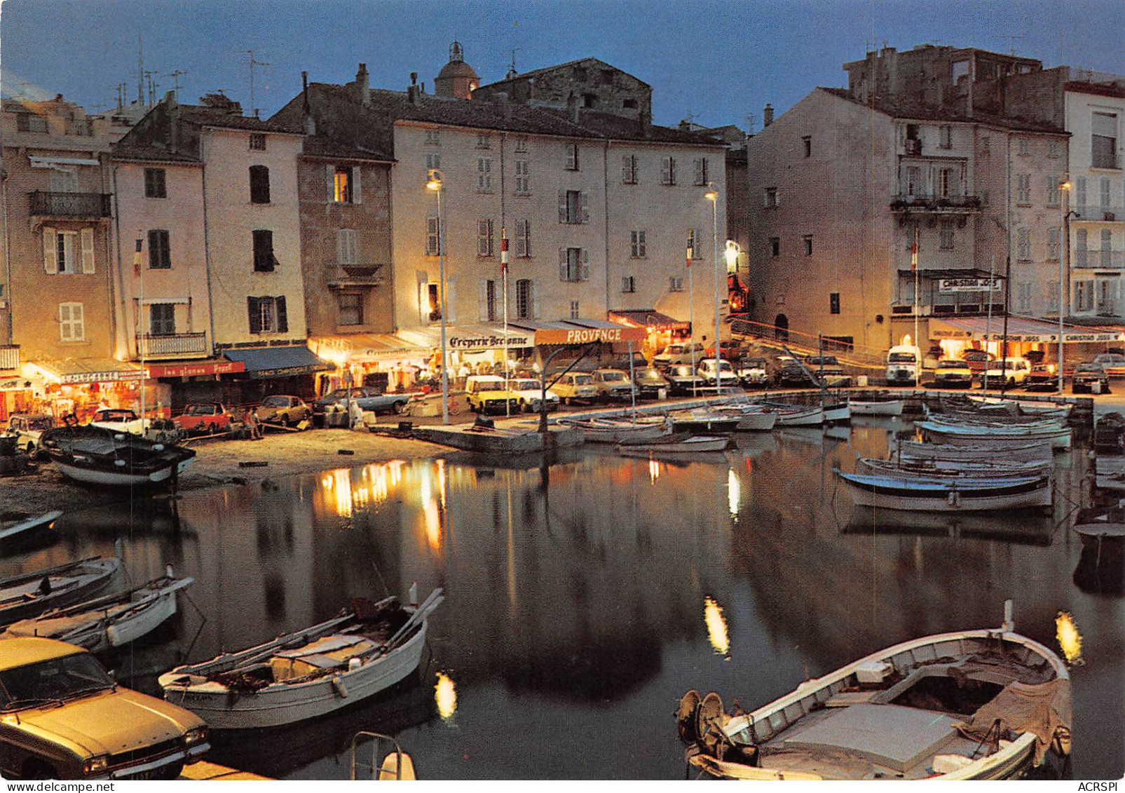 SAINT TROPEZ  Le Port Les Quais La Nuit  42 (scan Recto Verso)MF2794UND - Saint-Tropez