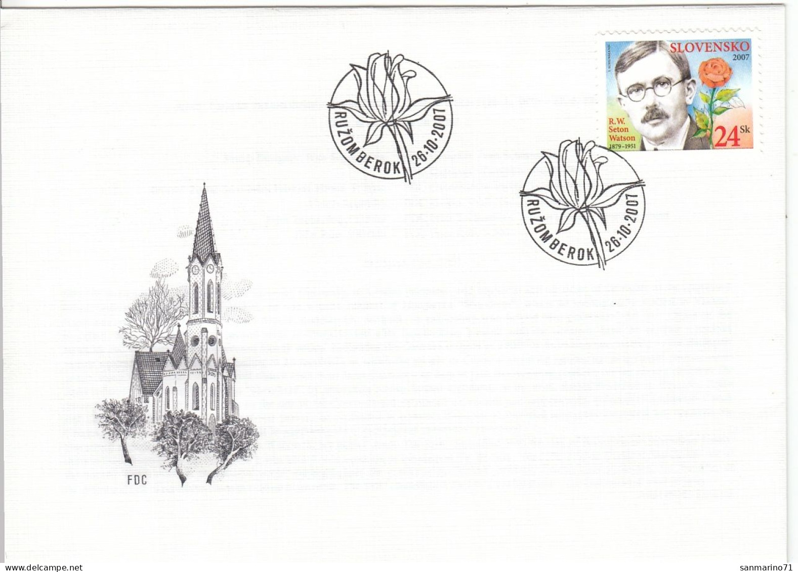 FDC SLOVAKIA 567 - Other & Unclassified