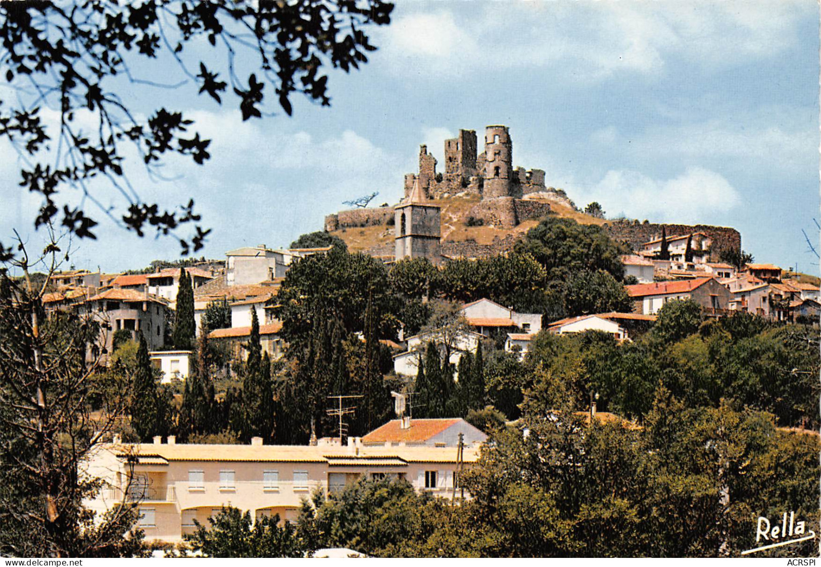 GRIMAUD Les Ruines Du Chateau Fort  25 (scan Recto Verso)MF2795TER - Port Grimaud