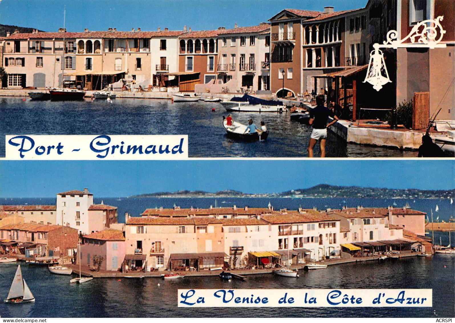 PORT GRIMAUD La Venise De La Cote D'Azur  30 (scan Recto Verso)MF2795TER - Port Grimaud