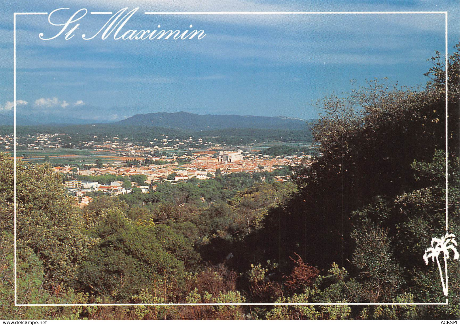 SAINT MAXIMIN LA SAINTE BAUME  Vue Générale  6 (scan Recto Verso)MF2795UND - Saint-Maximin-la-Sainte-Baume