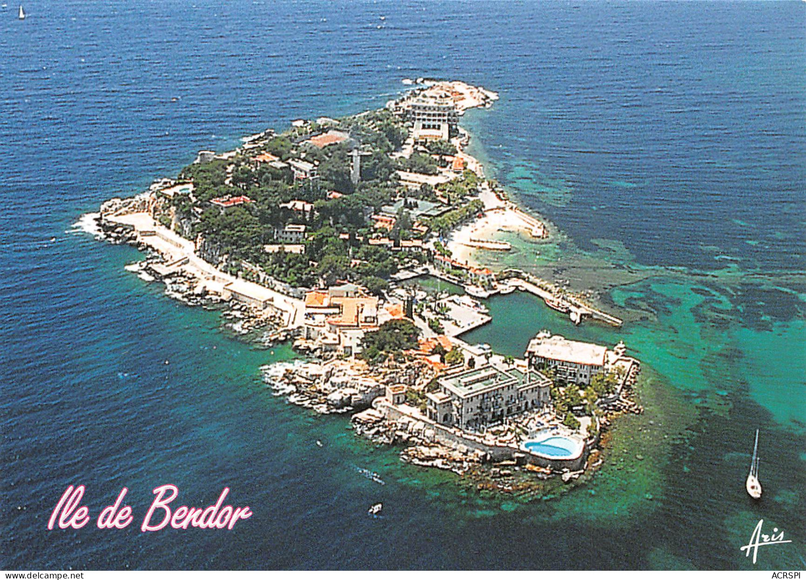 BANDOL  île De BENDOR  1 (scan Recto Verso)MF2795VIC - Bandol