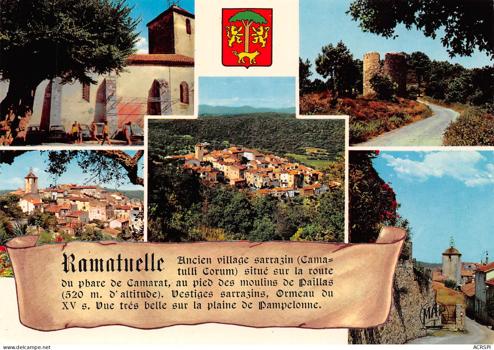 RAMATUELLE Multivue  39 (scan Recto Verso)MF2795VIC - Ramatuelle