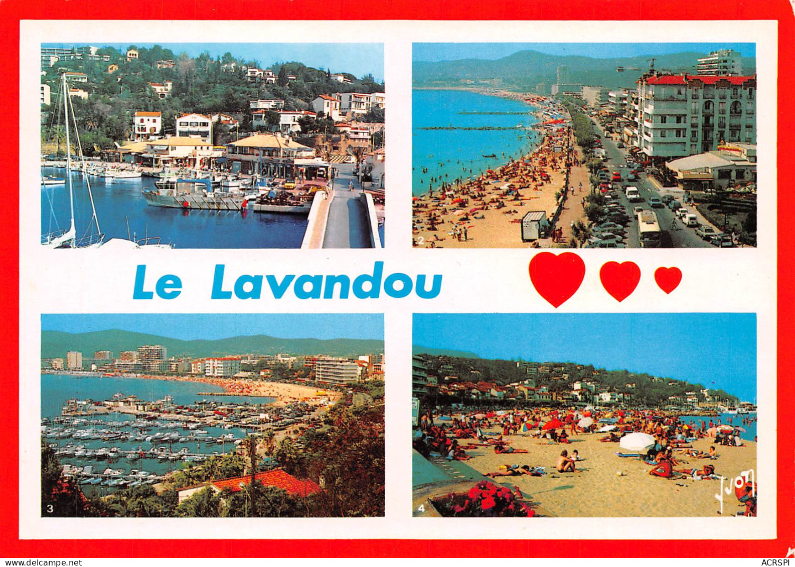 83 LE LAVANDOU  Multivue  50  (scan Recto Verso)MF2796 - Le Lavandou