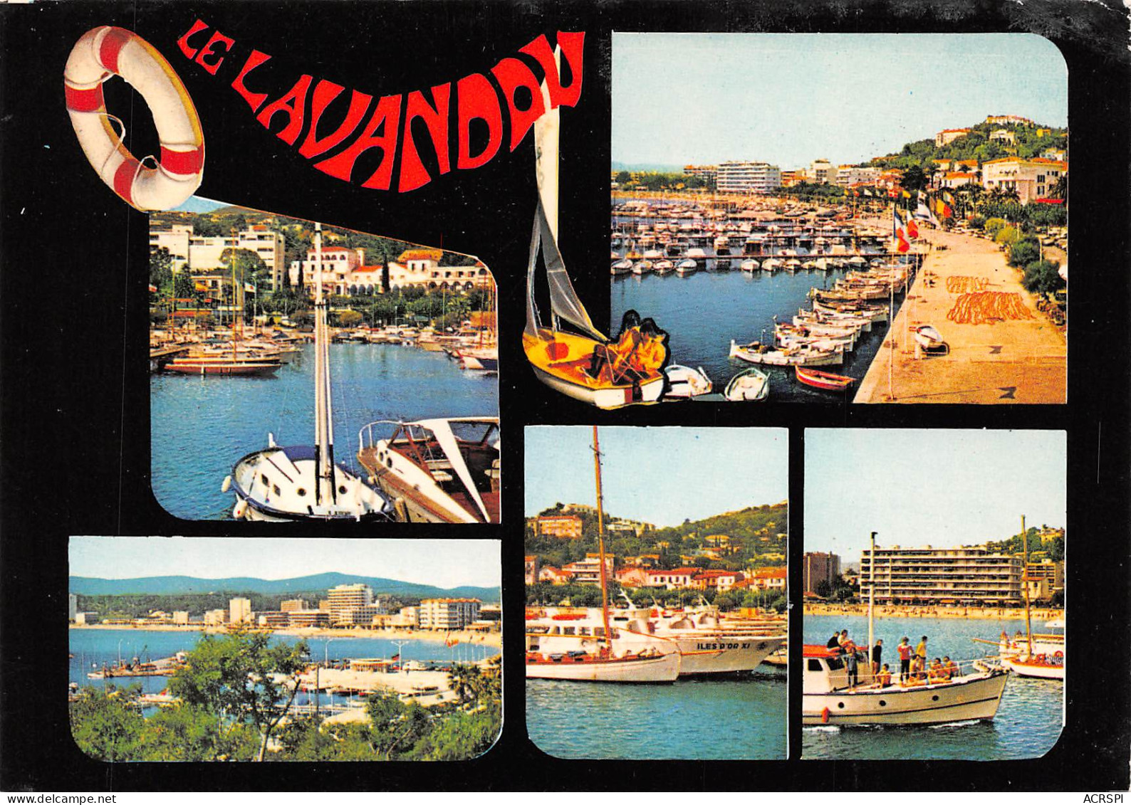 83 LE LAVANDOU  Multivue  51  (scan Recto Verso)MF2796 - Le Lavandou