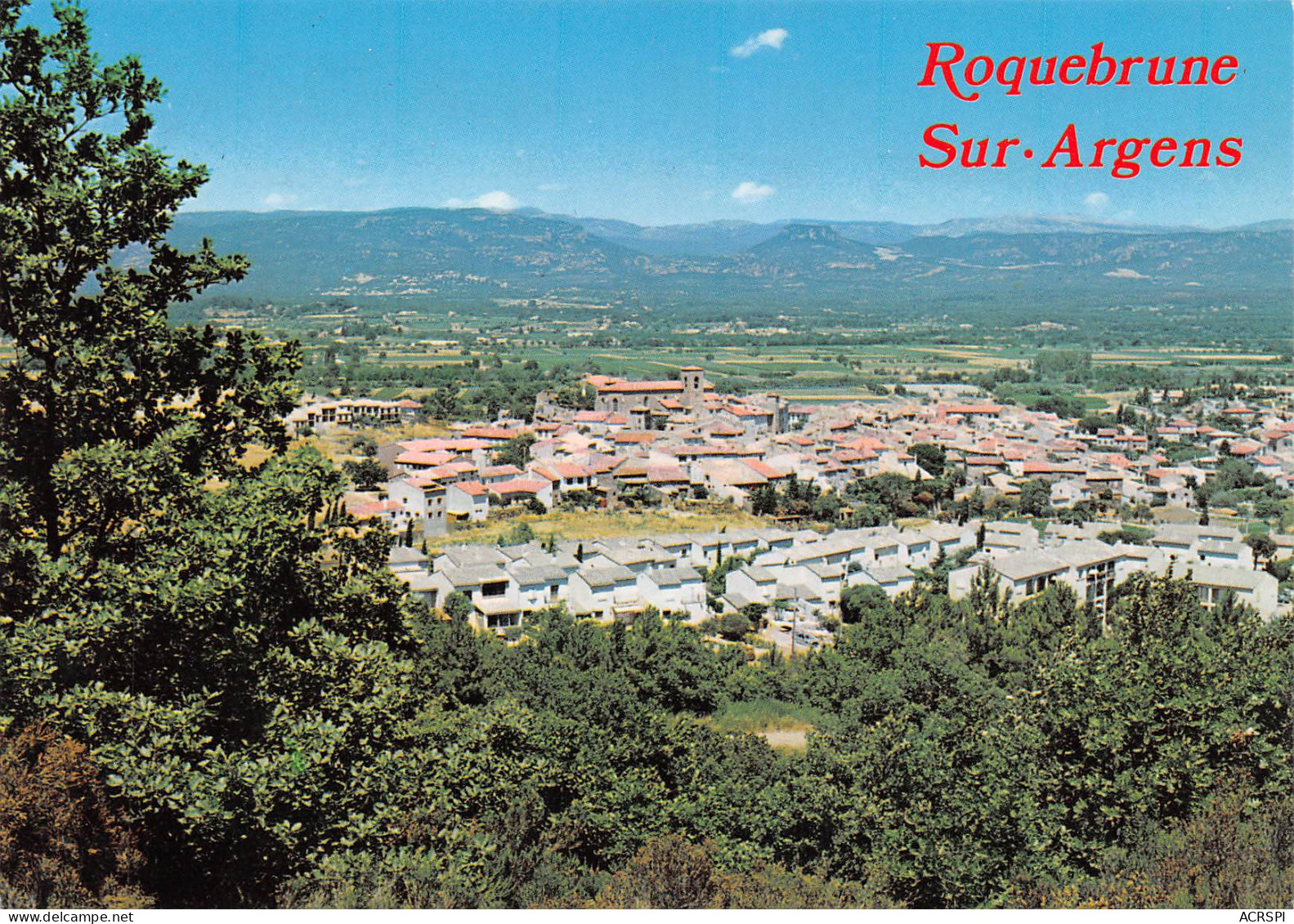 ROQUEBRUNE SUR ARGENS Vue Générale  4 (scan Recto Verso)MF2796TER - Roquebrune-sur-Argens