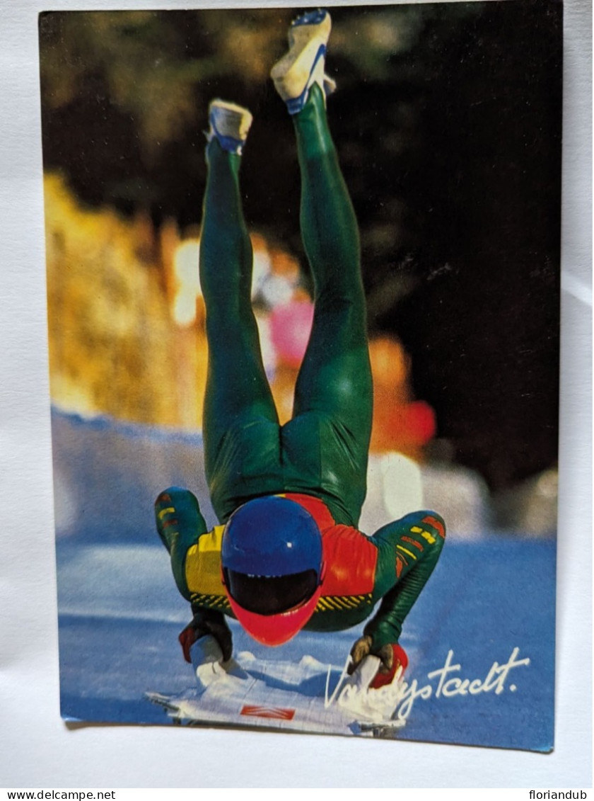 CP - Skeleton à St Moritz 1990 The Best Of Vandystadt édition Nugeron - Winter Sports