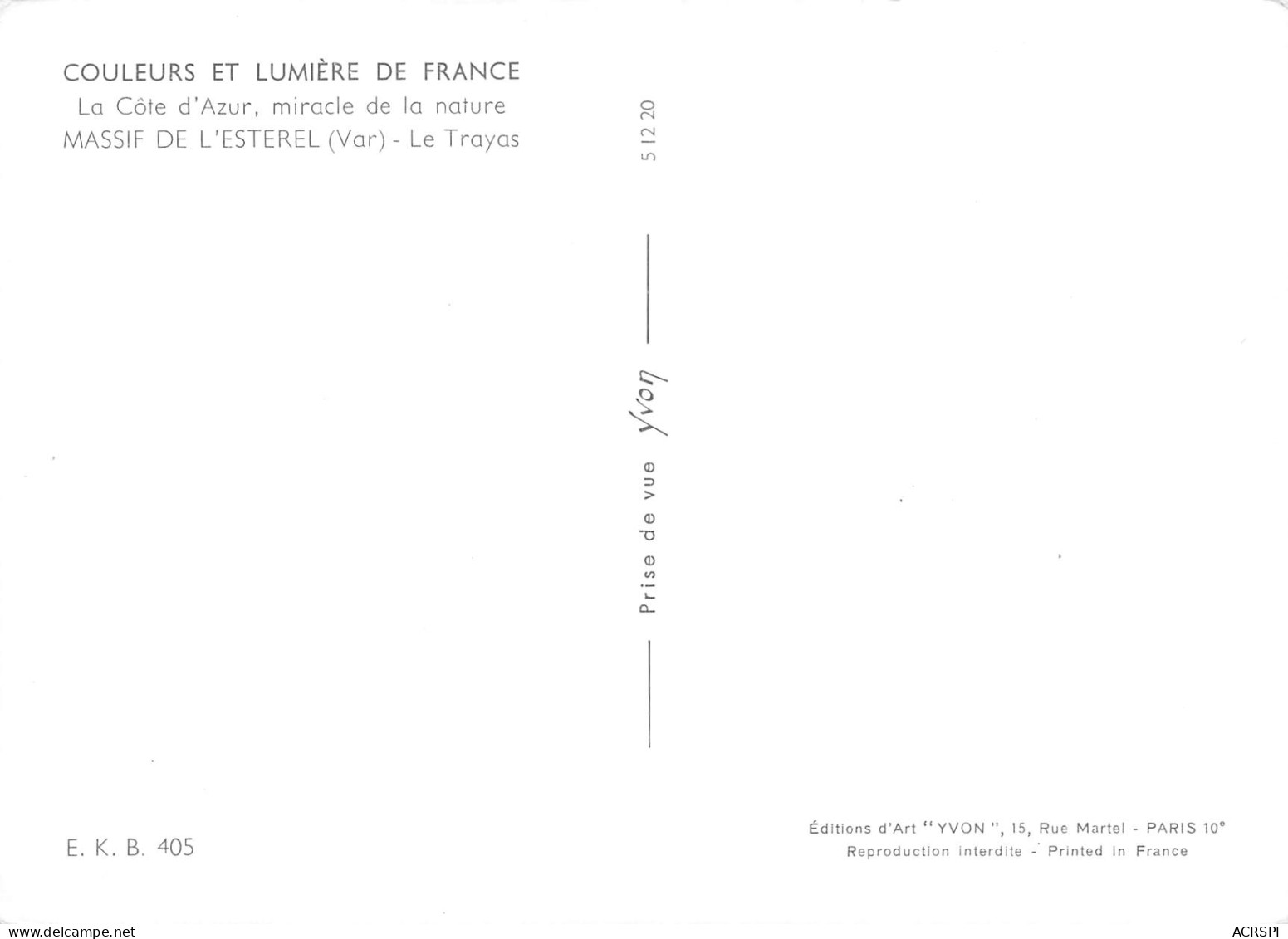 83  Le Trayas  28 (scan Recto Verso)MF2796TER - Brignoles