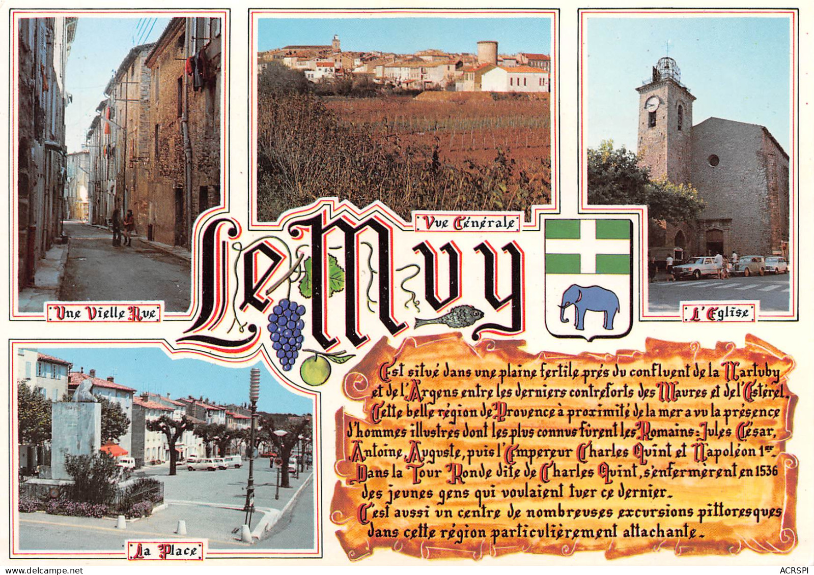 83 LE MUY  Histoire Du Village  4 (scan Recto Verso)MF2796UND - Le Muy