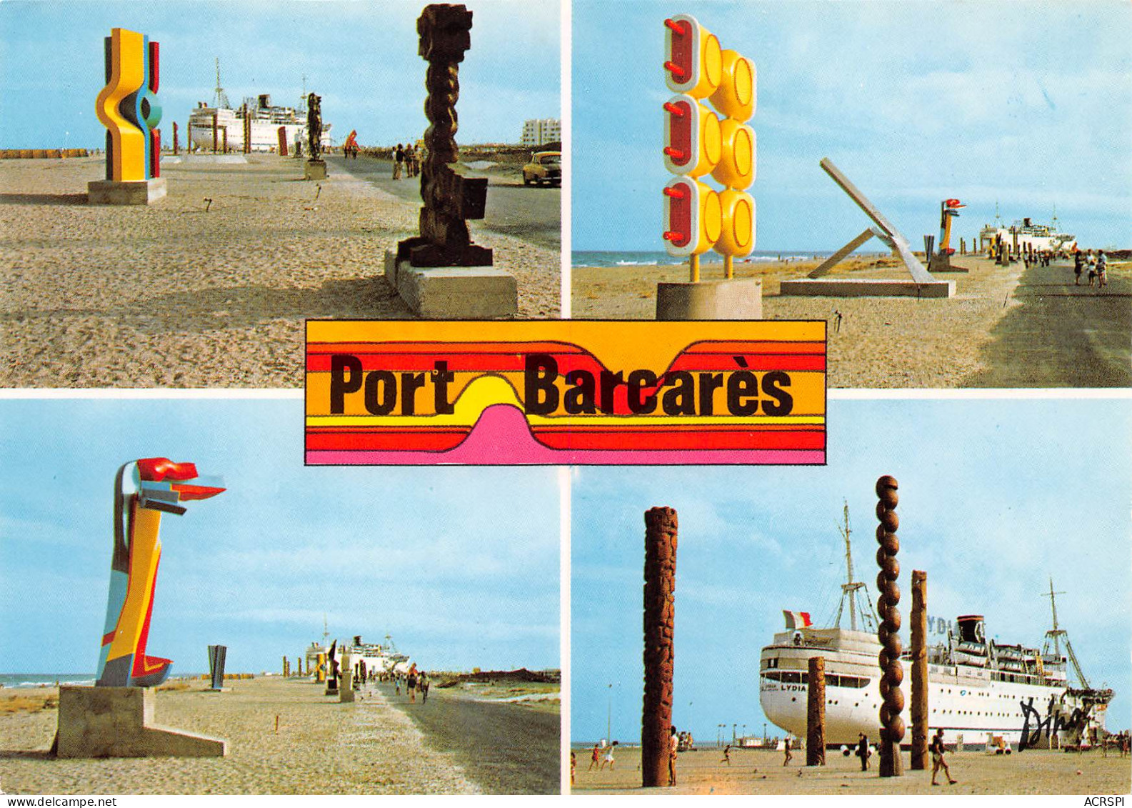 66 PORT BARCARES  Divers Aspects De L'allée Des Arts  53 (scan Recto Verso)MF2796VIC - Port Barcares