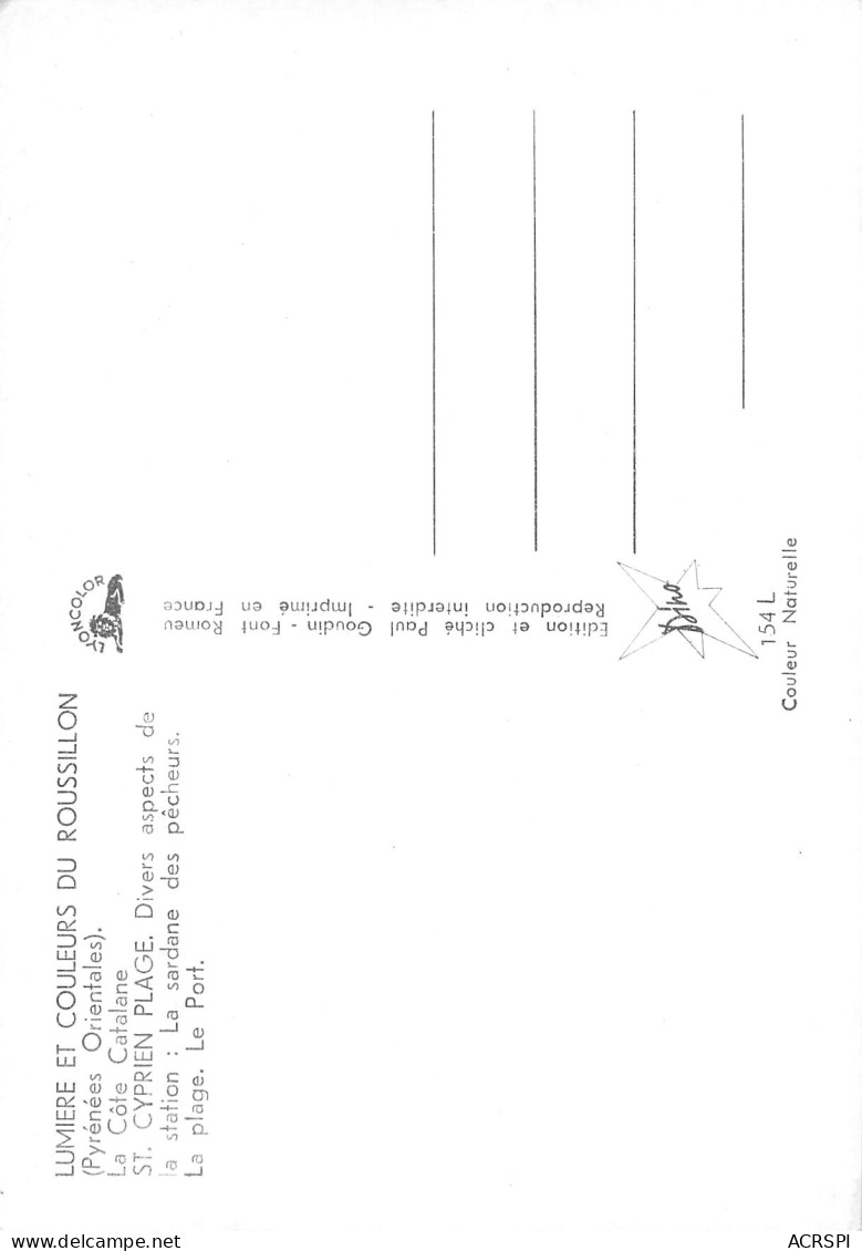 SAINT CYPRIEN Plage Multivue  49 (scan Recto Verso)MF2797 - Saint Cyprien