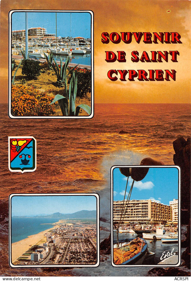 SAINT CYPRIEN Plage Multivue  51 (scan Recto Verso)MF2797 - Saint Cyprien