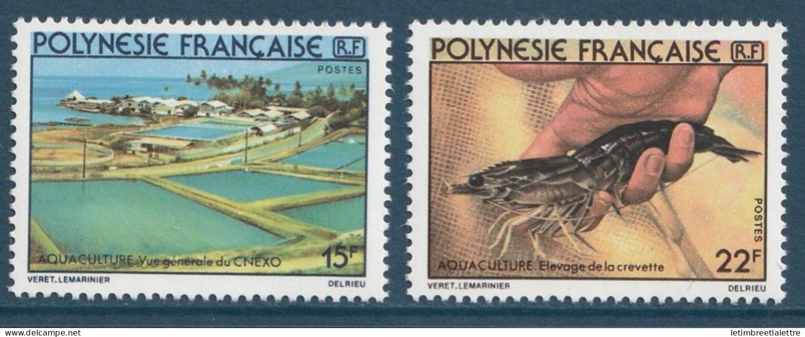 Polynésie - YT N° 150 Et 151 ** - Neuf Sans Charnière - 1980 - Unused Stamps
