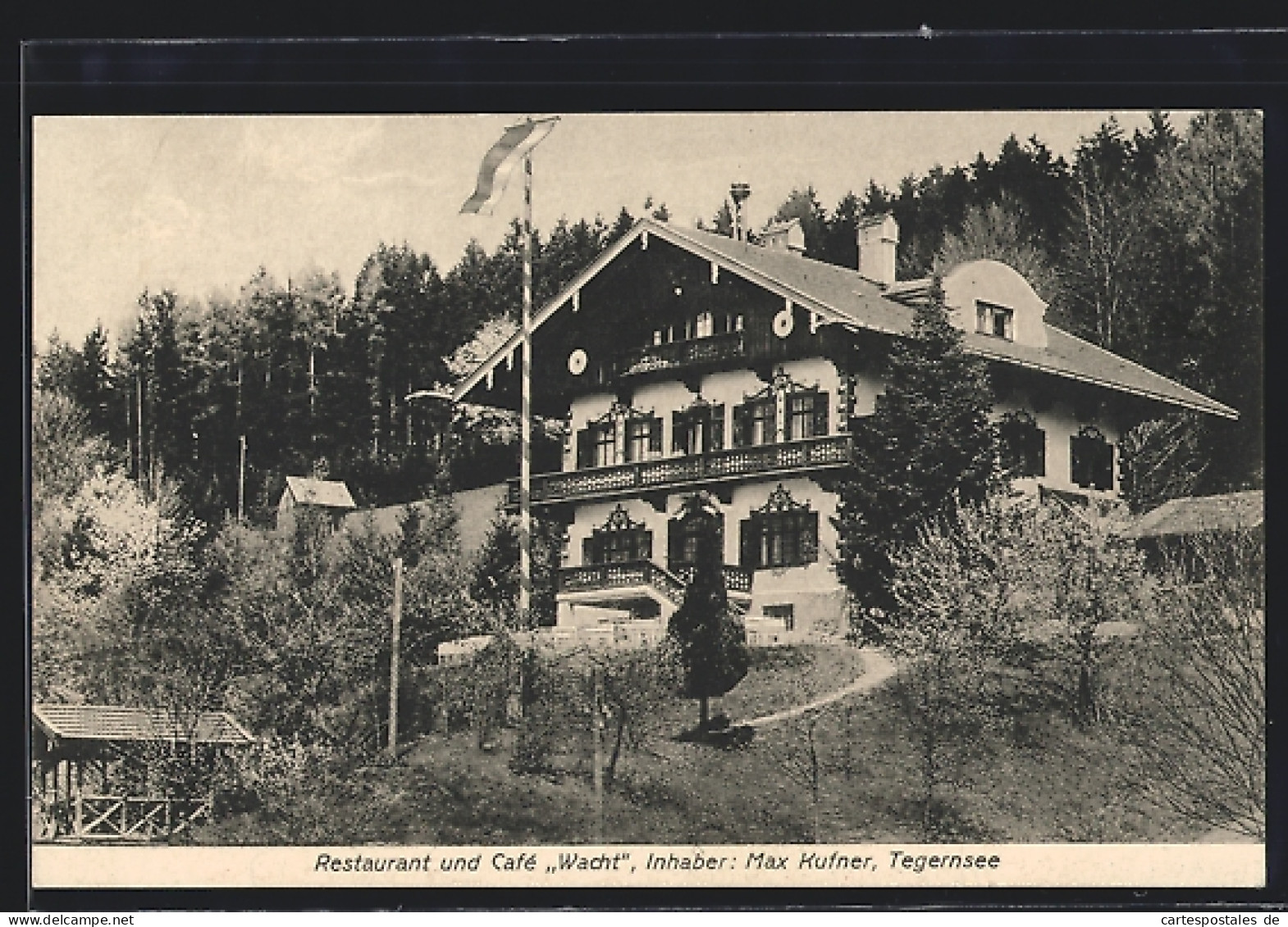 AK Tegernsee, Restaurant-Cafe Wacht  - Tegernsee