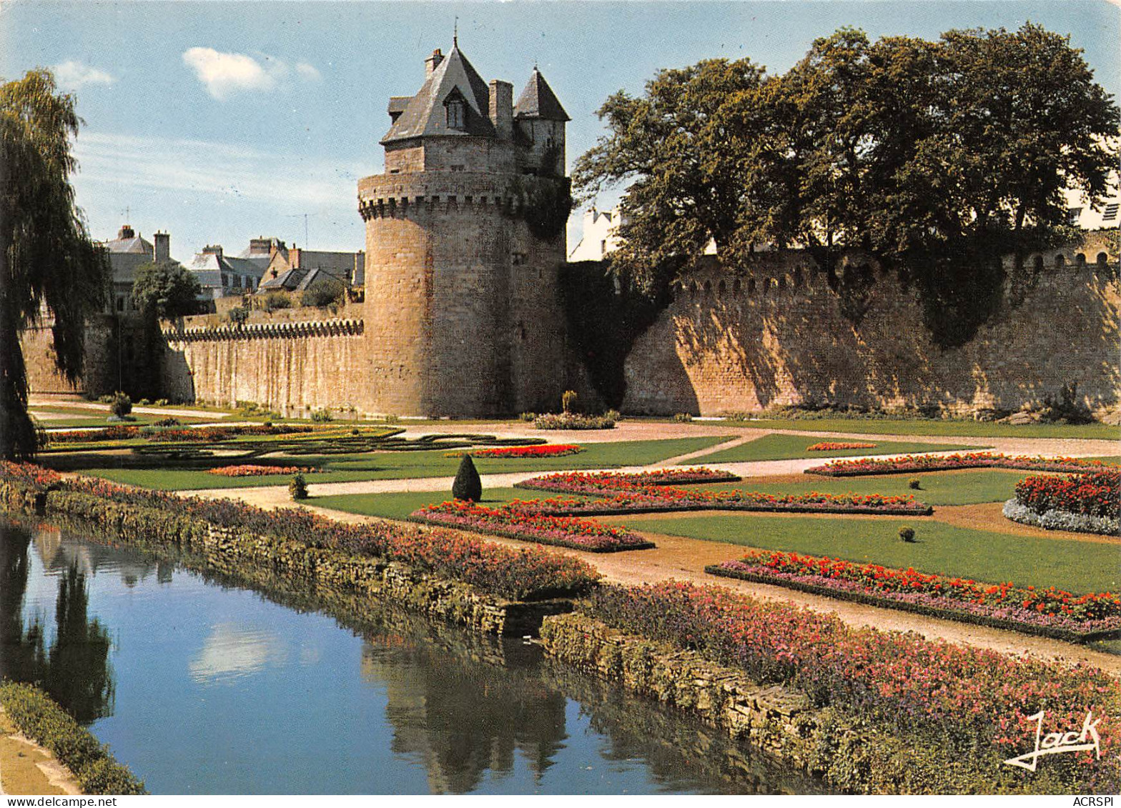 VANNES Les Jardins Et La Tour Du Connétable 15 (scan Recto Verso)MF2797VIC - Vannes