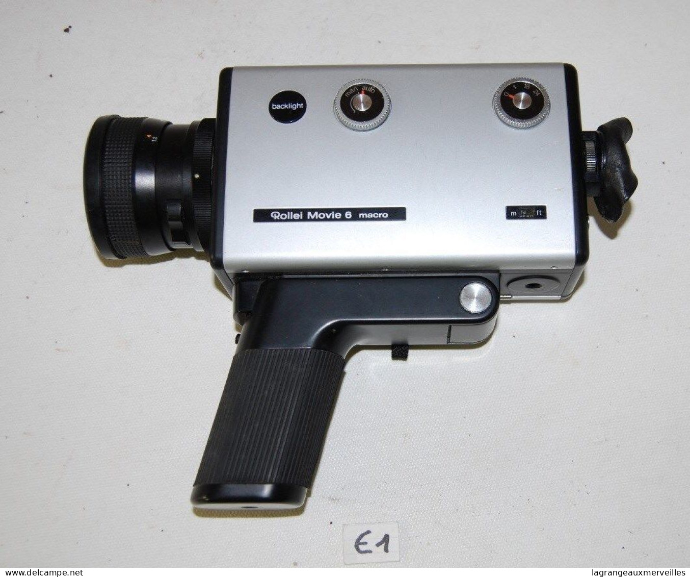 E1 Caméra Vintage - Rollei Movie 6 Macro - Blacklight - Caméscope (Cámara)