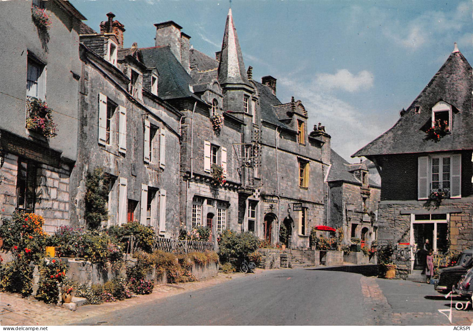 56  ROCHEFORT EN TERRE Maison Fleurie Sur La Place   51 (scan Recto Verso)MF2798 - Rochefort En Terre