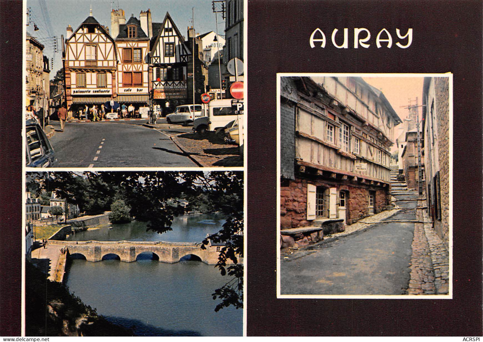 56 AURAY Multivue Et Quartier De St GOUSTAN   7 (scan Recto Verso)MF2798BIS - Auray