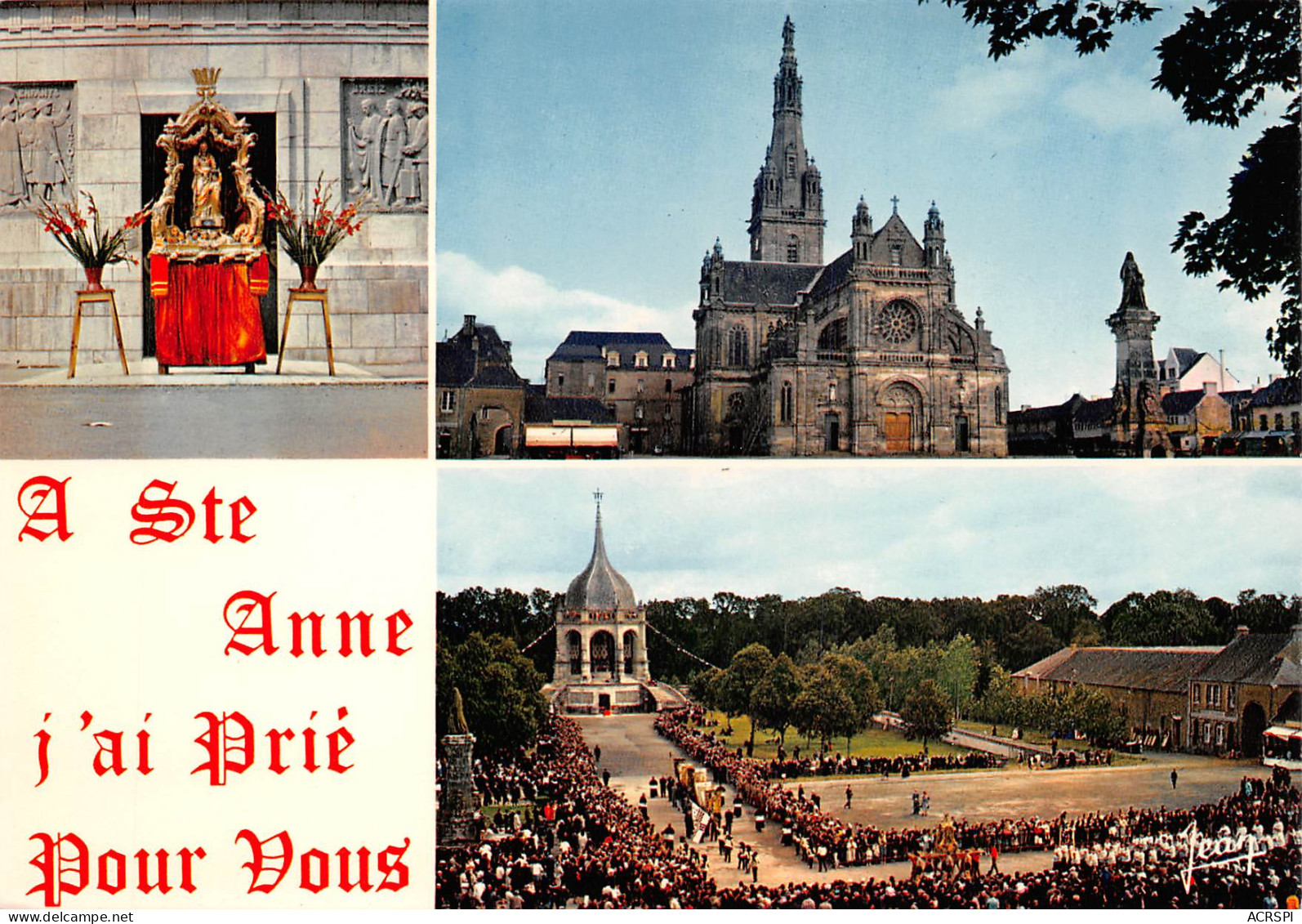 56 SAINTE ANNE D ' AURAY  Multivue  26 (scan Recto Verso)MF2798BIS - Sainte Anne D'Auray