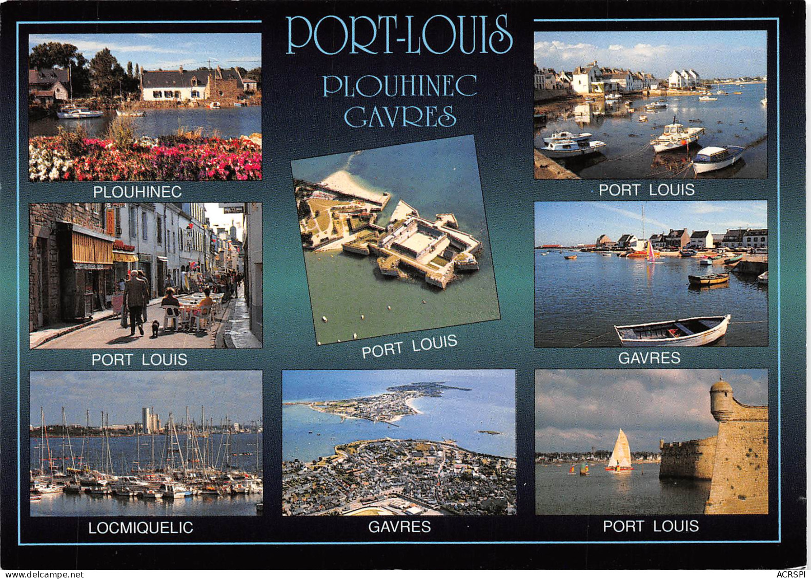 56 PORT LOUIS PLOUHINEC Et Presqu'ile De GAVRES   44 (scan Recto Verso)MF2798BIS - Port Louis