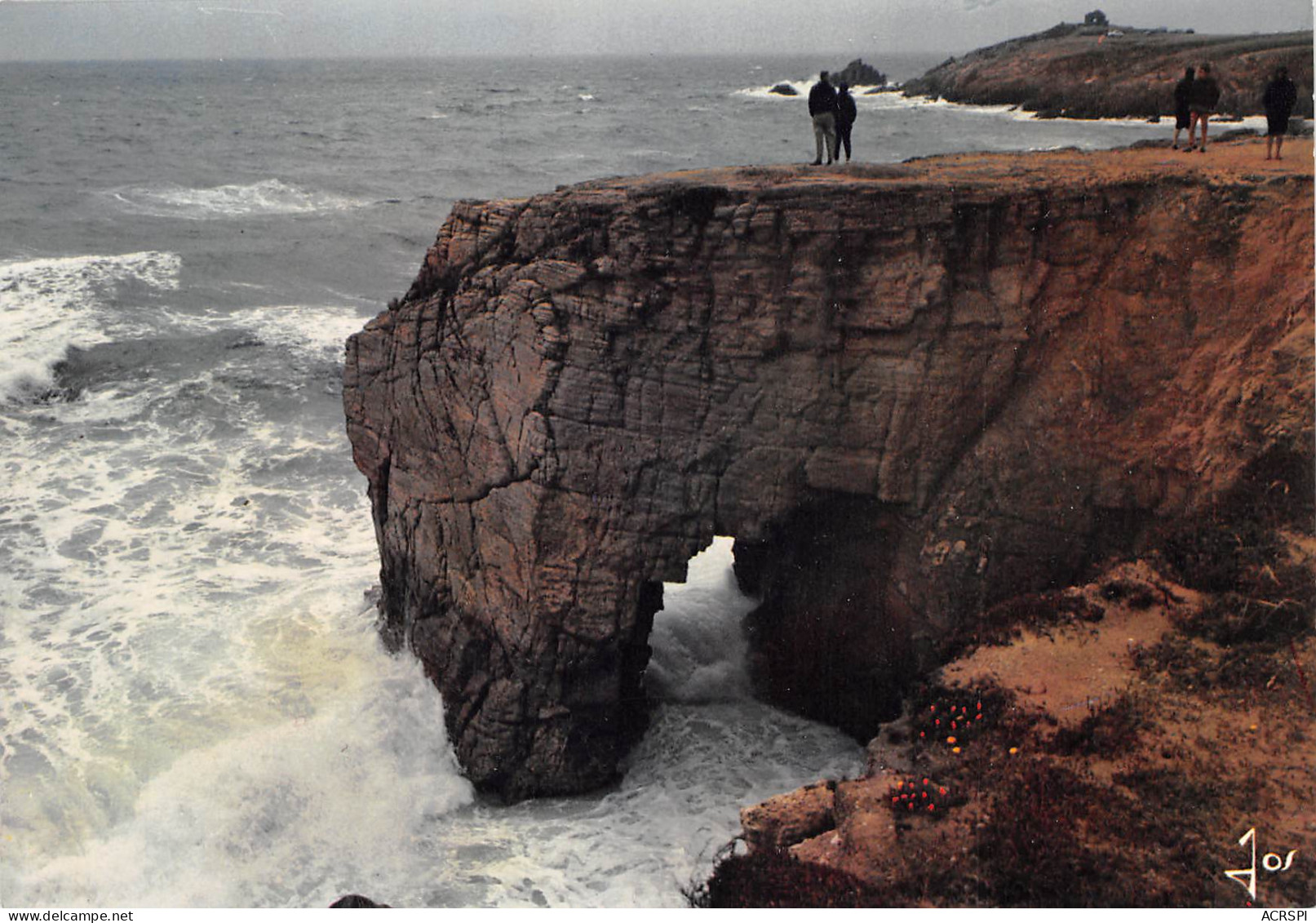 56 QUIBERON L'arche De Port Blanc Un Jour De Tempete   43 (scan Recto Verso)MF2798BIS - Quiberon