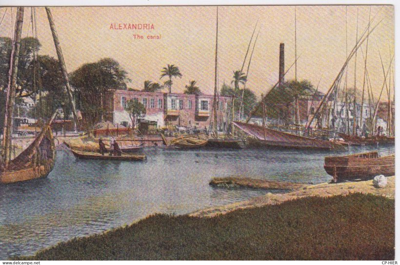 EGYPTE - EGYPT - ALEXANDRIA ALEXANDRIE -  LE CANAL - THE CHENAL - Alexandria