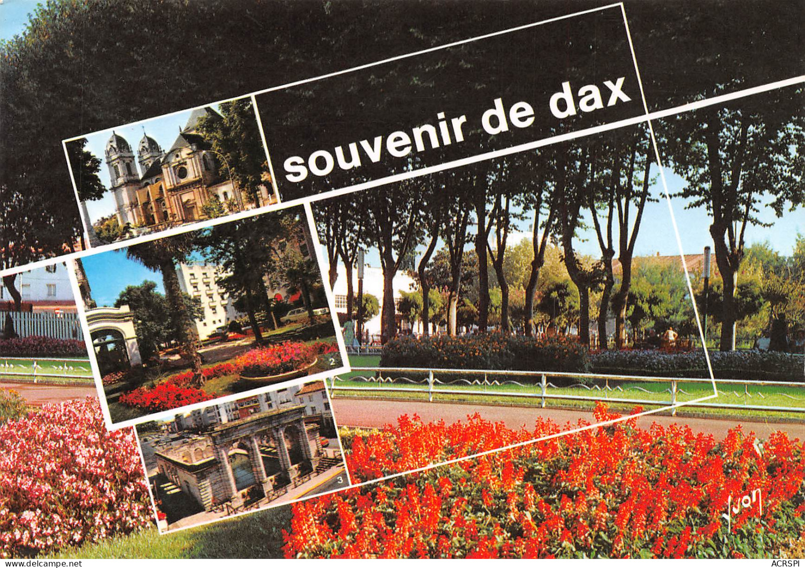 40  DAX  Souvenir    6 (scan Recto Verso)MF2798UND - Dax