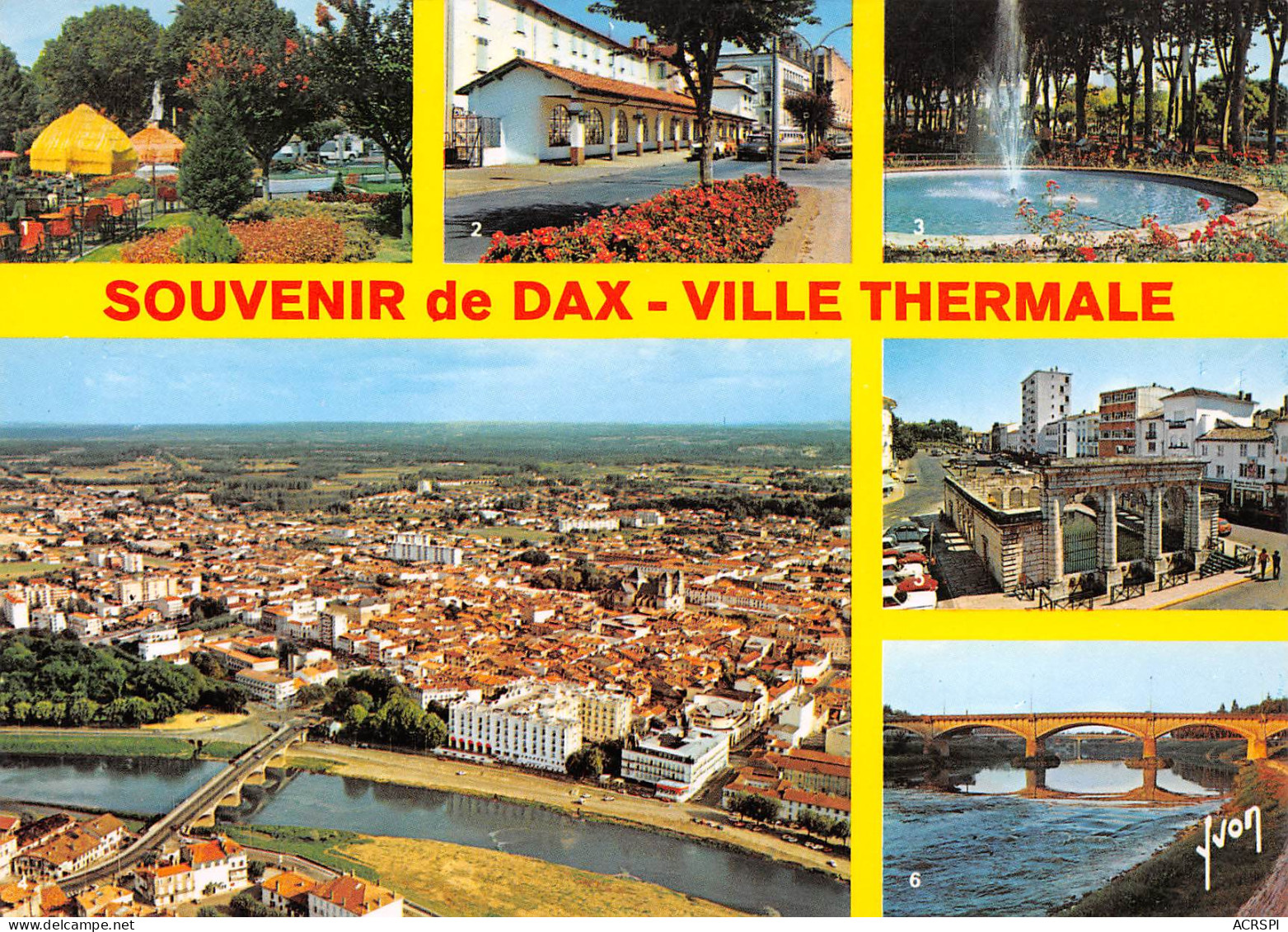40  DAX  Soigne Et Guerit Les Rhumatismes  Station Thermale 15 (scan Recto Verso)MF2798UND - Dax