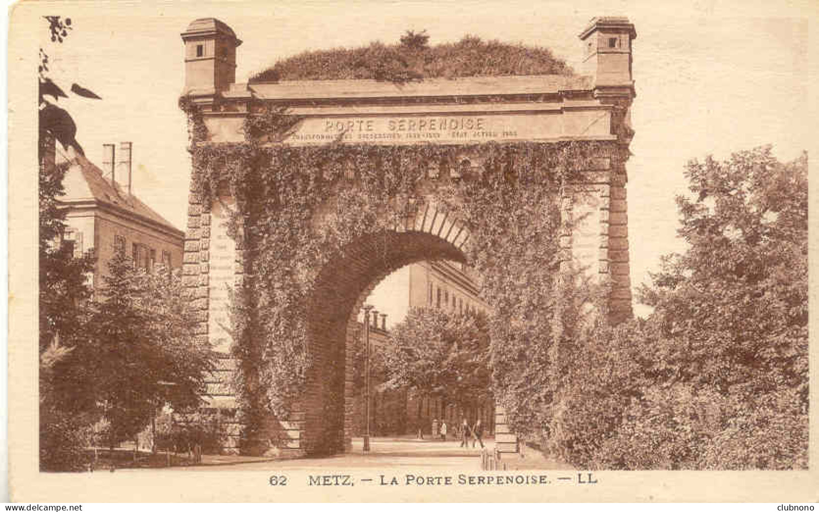 CPA - METZ - PORTE SERPENOISE - Metz