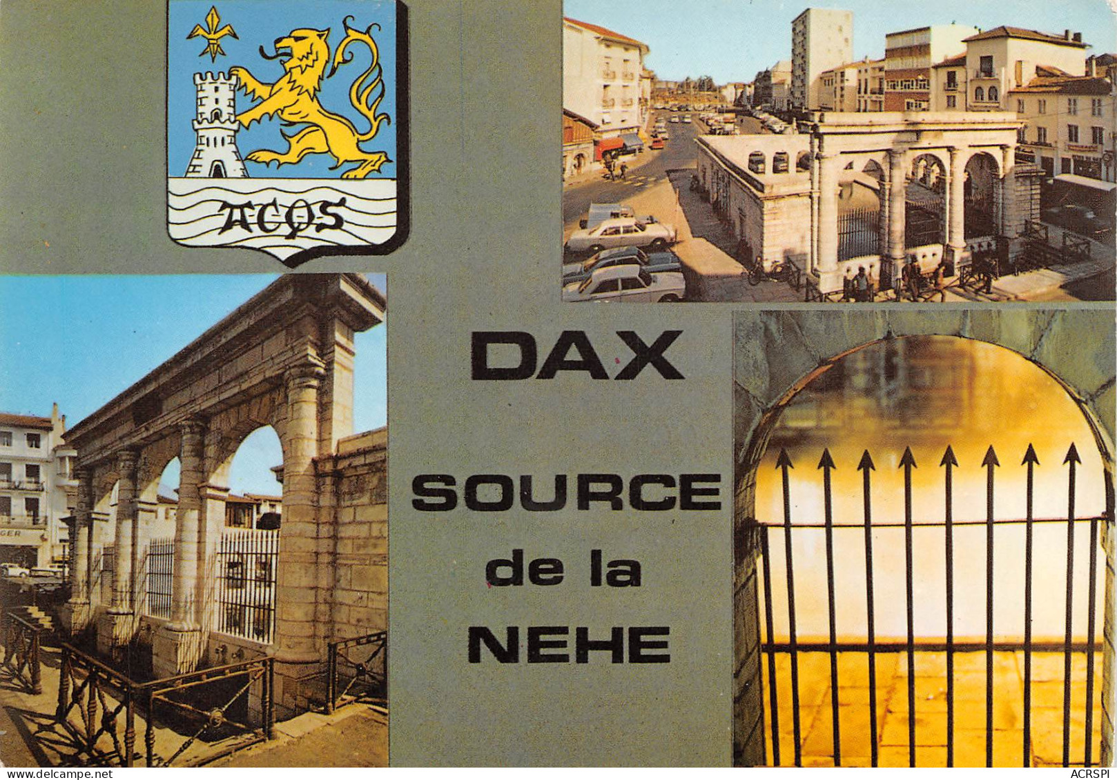 40  DAX  Source De La NEHE Sulfatée Calcique  32 (scan Recto Verso)MF2798UND - Dax