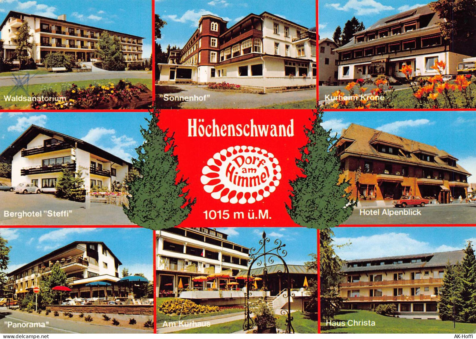 Höchenschwand / Schwarzwald  Mehrbildkarte - Hoechenschwand