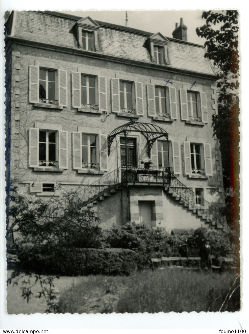 CARTE PHOTO écrite De SANCERRE Château ? Maison Ou Villa Bourgeoise ? à Identifier ( Rigide Au Format 13 X 10 Cm ) - Sancerre