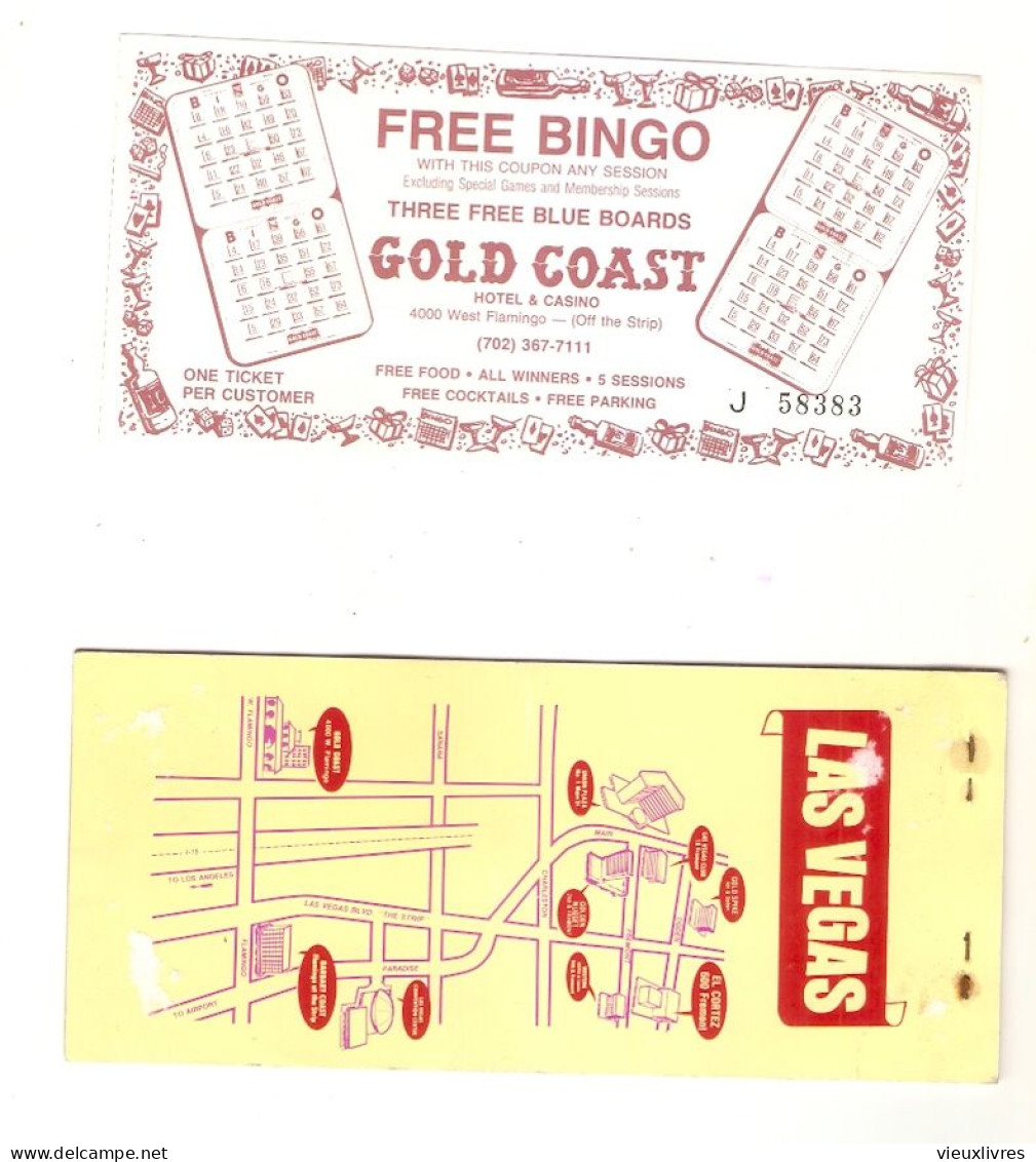 Las Vegas Complimentary Fun Book For Downtown Various Coupons 1987 Casino - Sin Clasificación