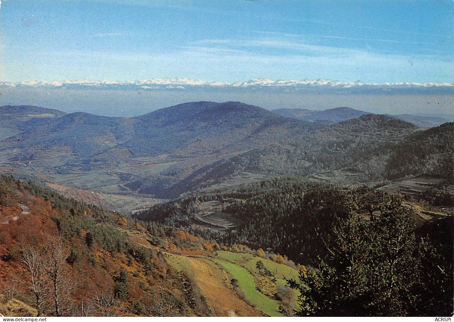 07  LA LOUVESC   Perspective Sur La Chaine Des Alpes  21 (scan Recto Verso)MF2799UND - La Louvesc