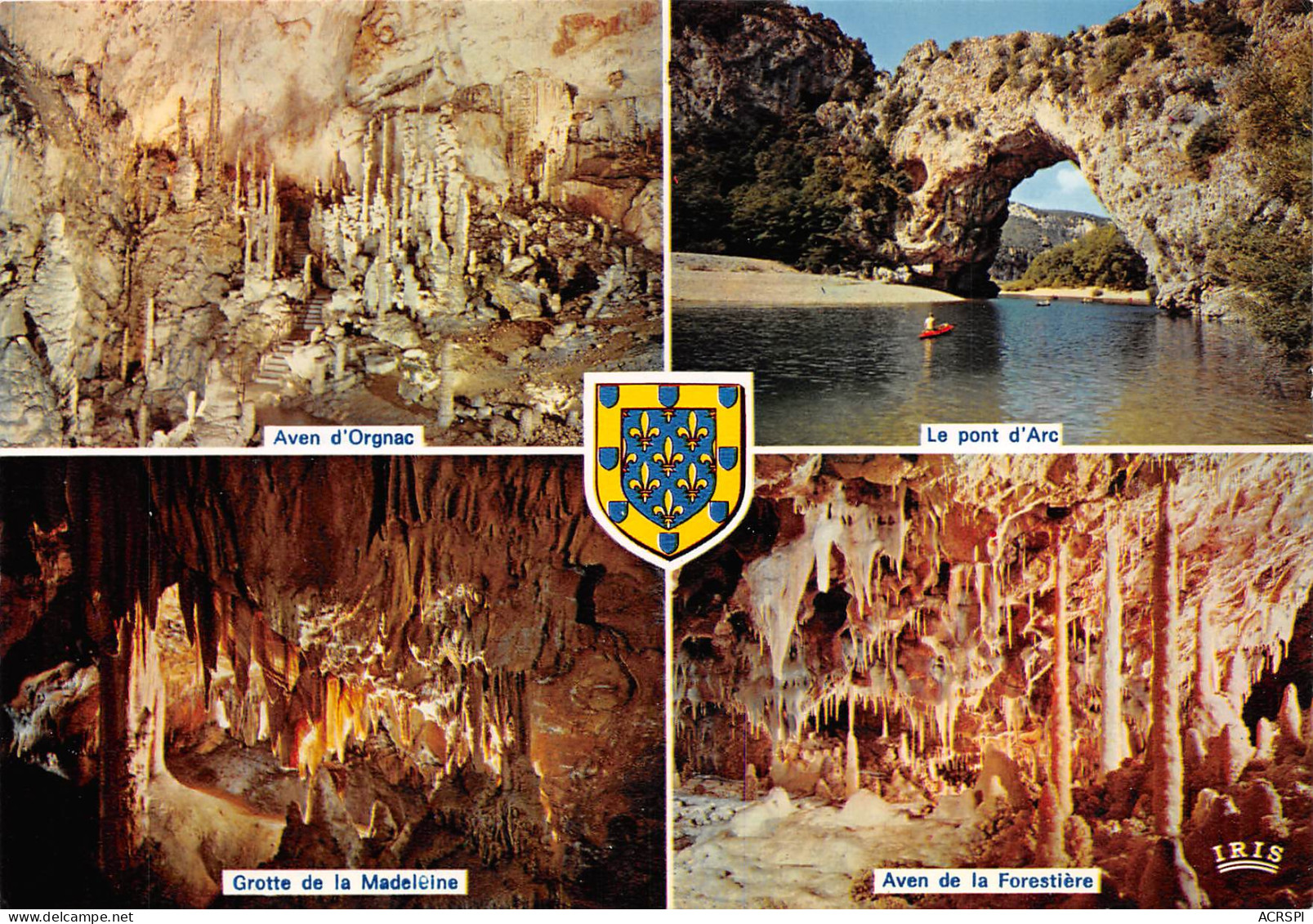 07  Grottes Et Gorges De L'Ardèche 48 (scan Recto Verso)MF2799UND - Vallon Pont D'Arc