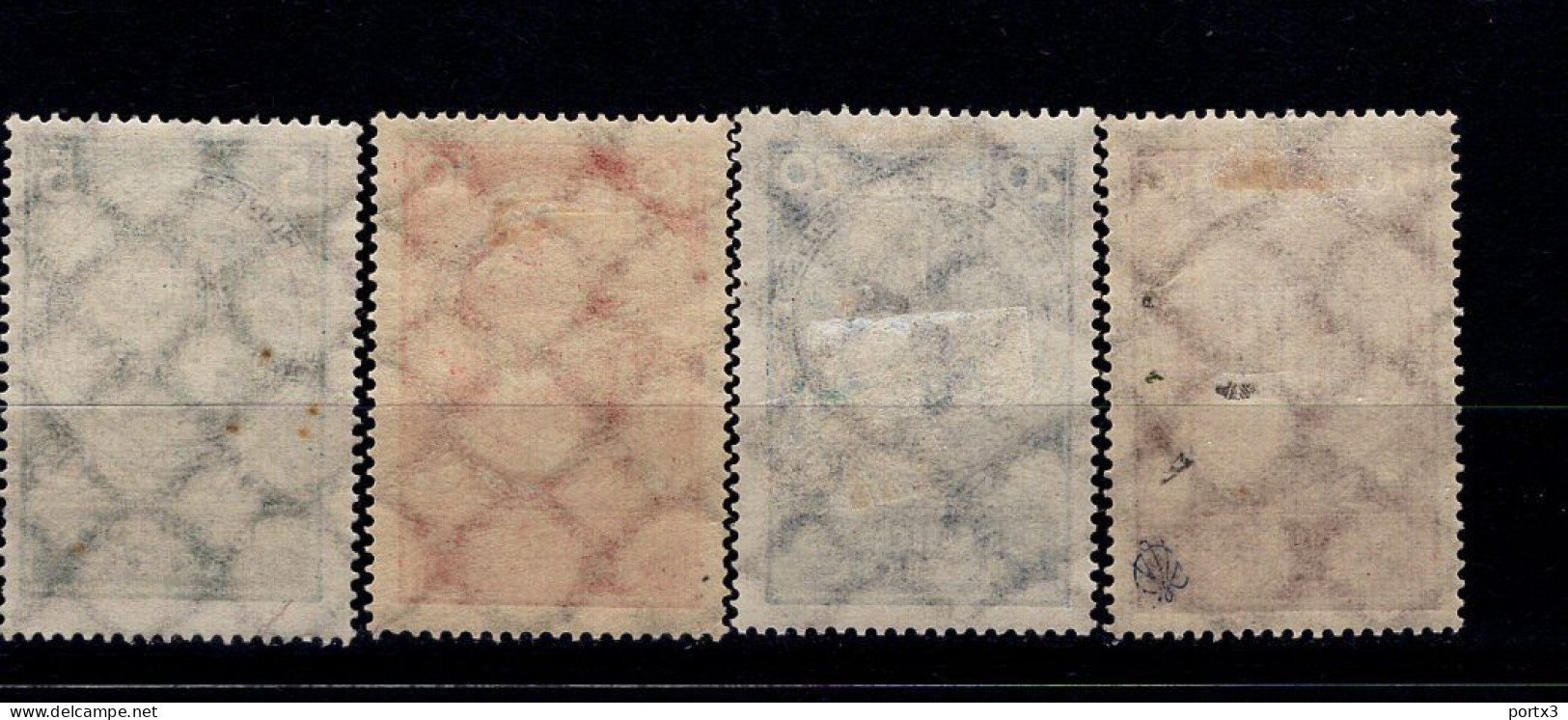 Deutsches Reich 351 - 354 Nothilfe Rosenwunder MLH * Mint Falz - Unused Stamps